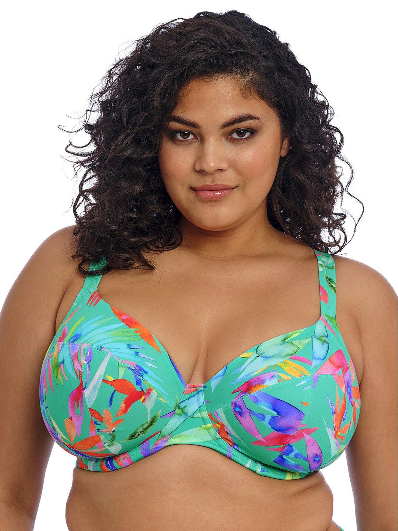undefined Toyama Tides Uw Plunge Bikini Top - Green