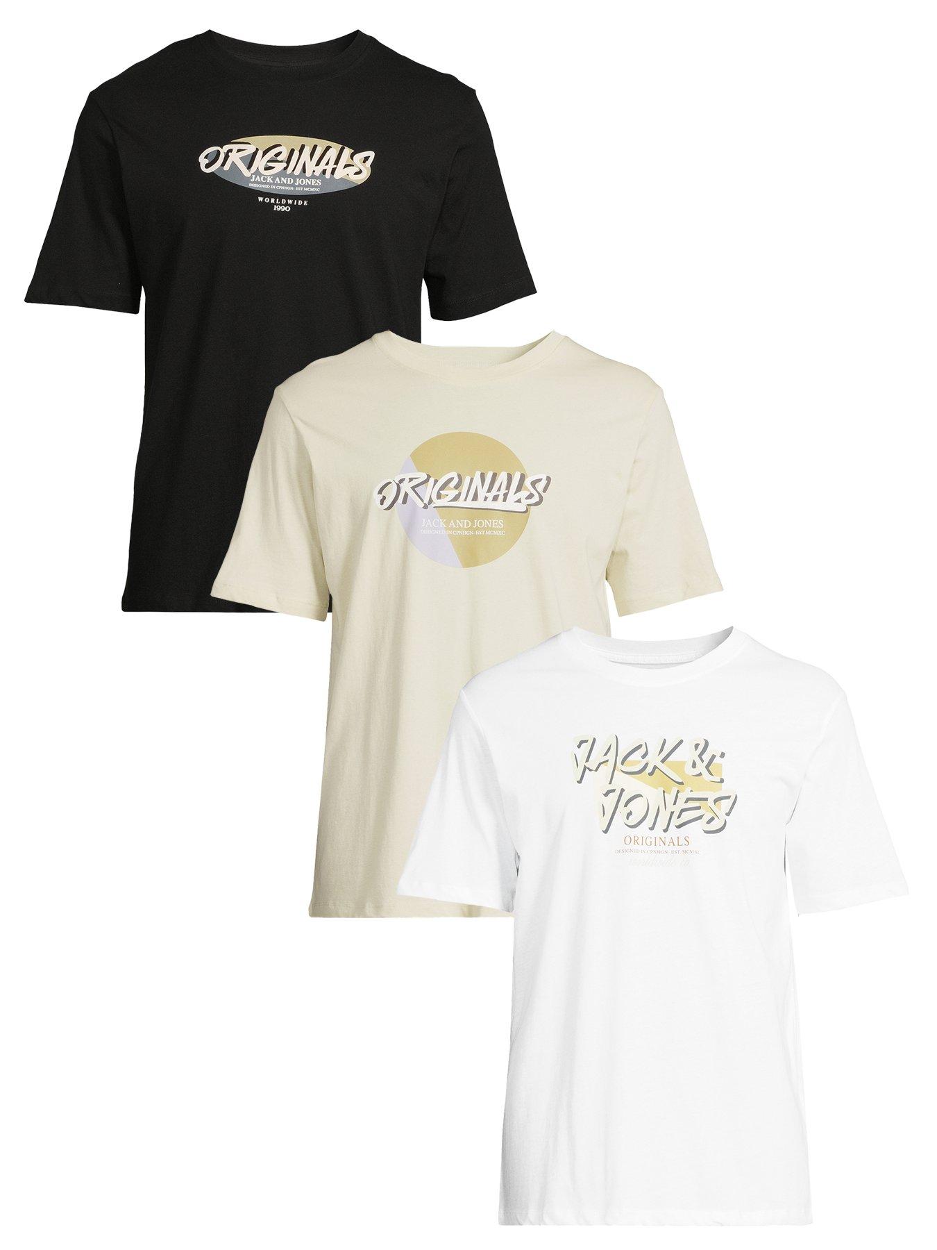 undefined Jack & Jones Varenna T-shirts 3pk