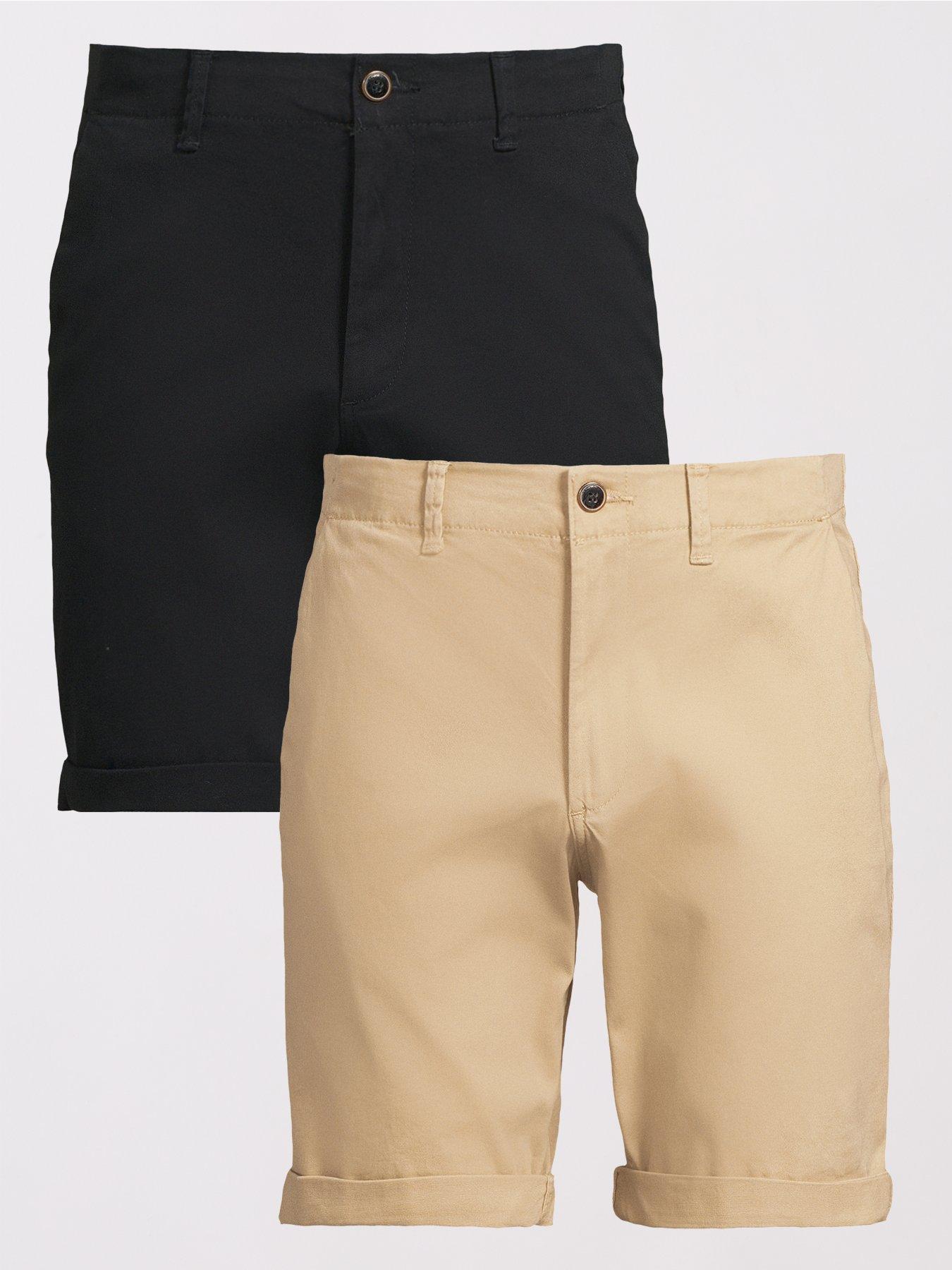 undefined 2-Pack Chino Shorts - Dark Navy/Tan