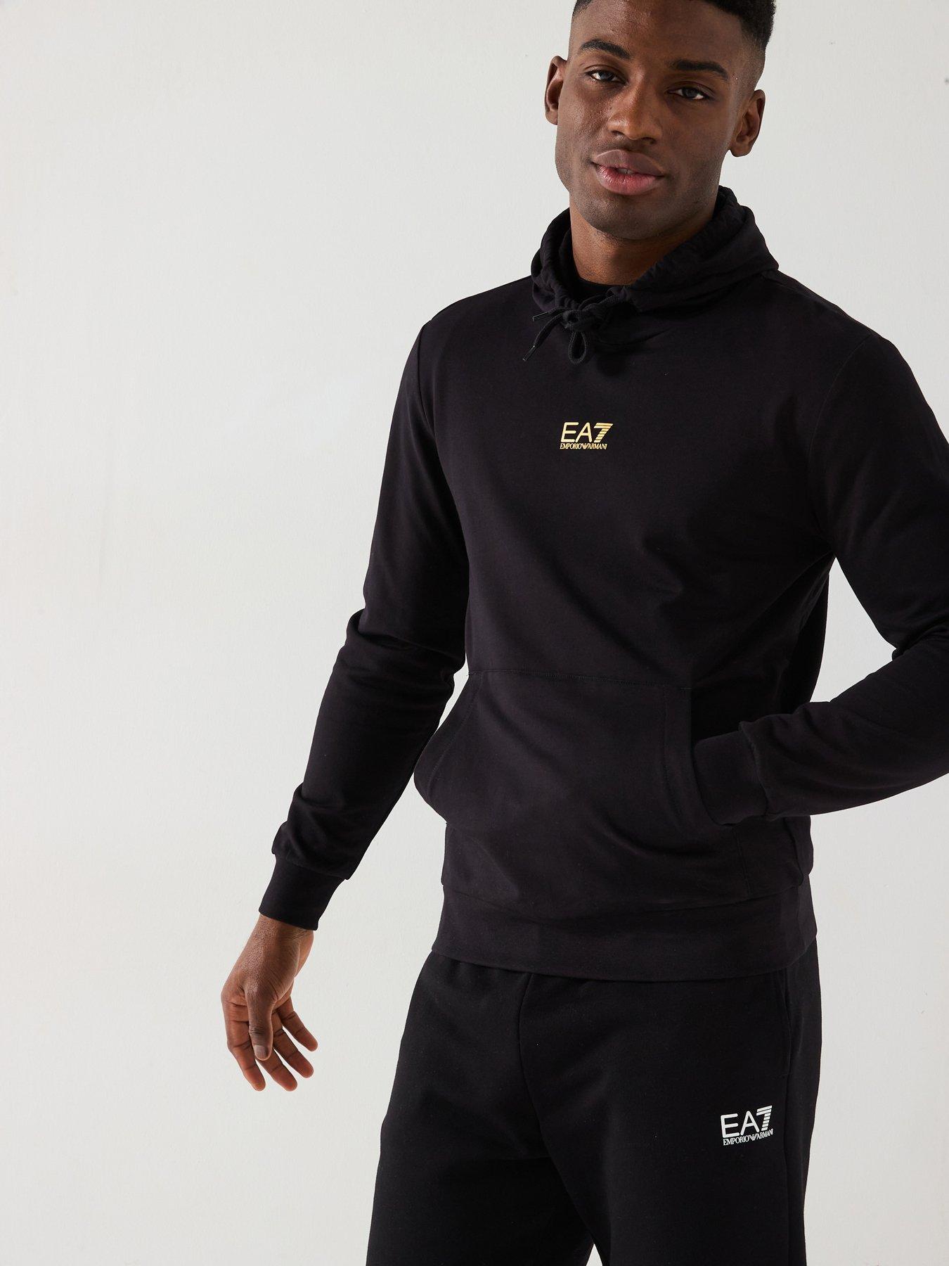 undefined Train Core ID Overhead Hoodie - Black