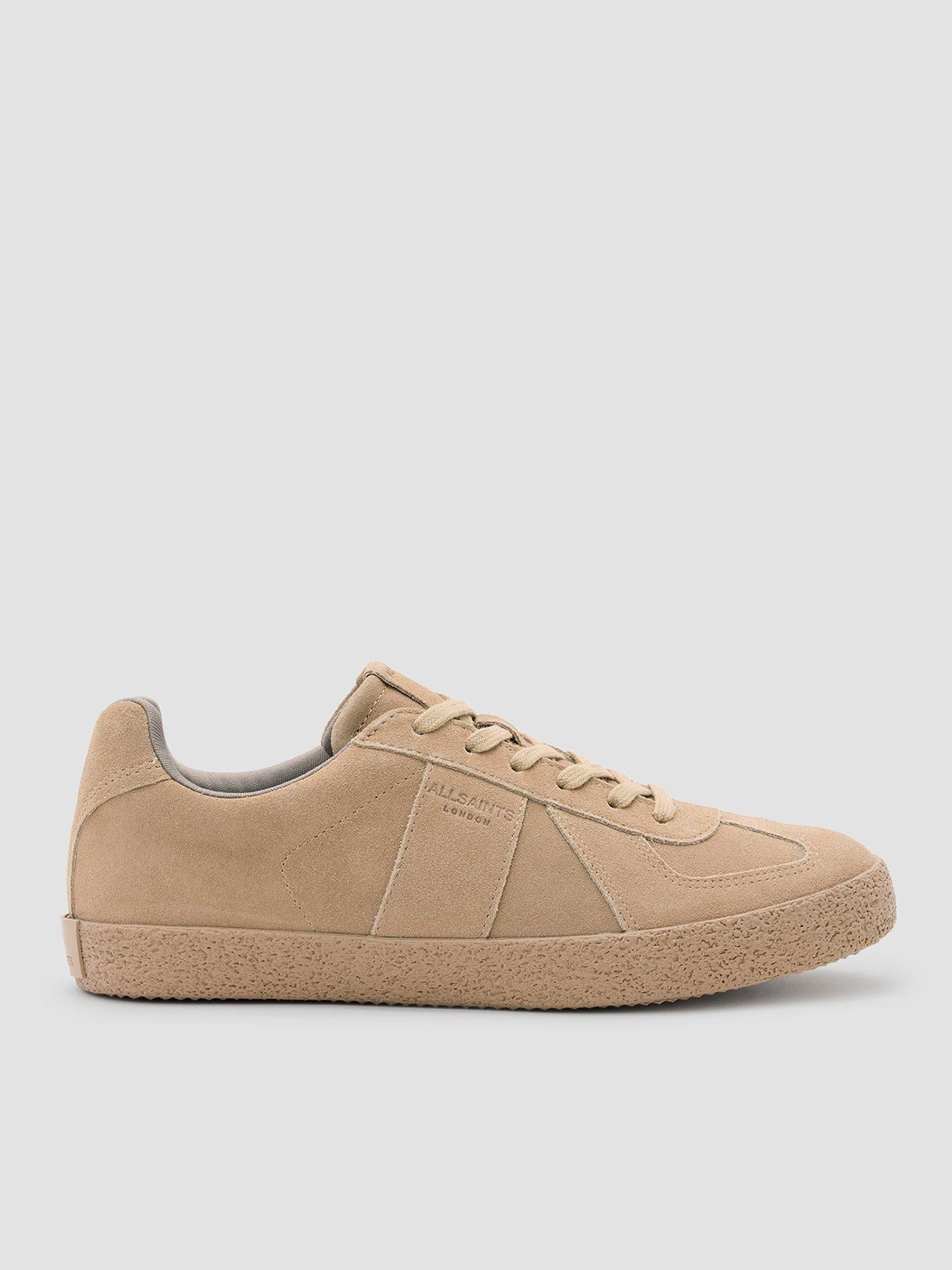 undefined Jaimee Low Top Leather Trainers - Brown