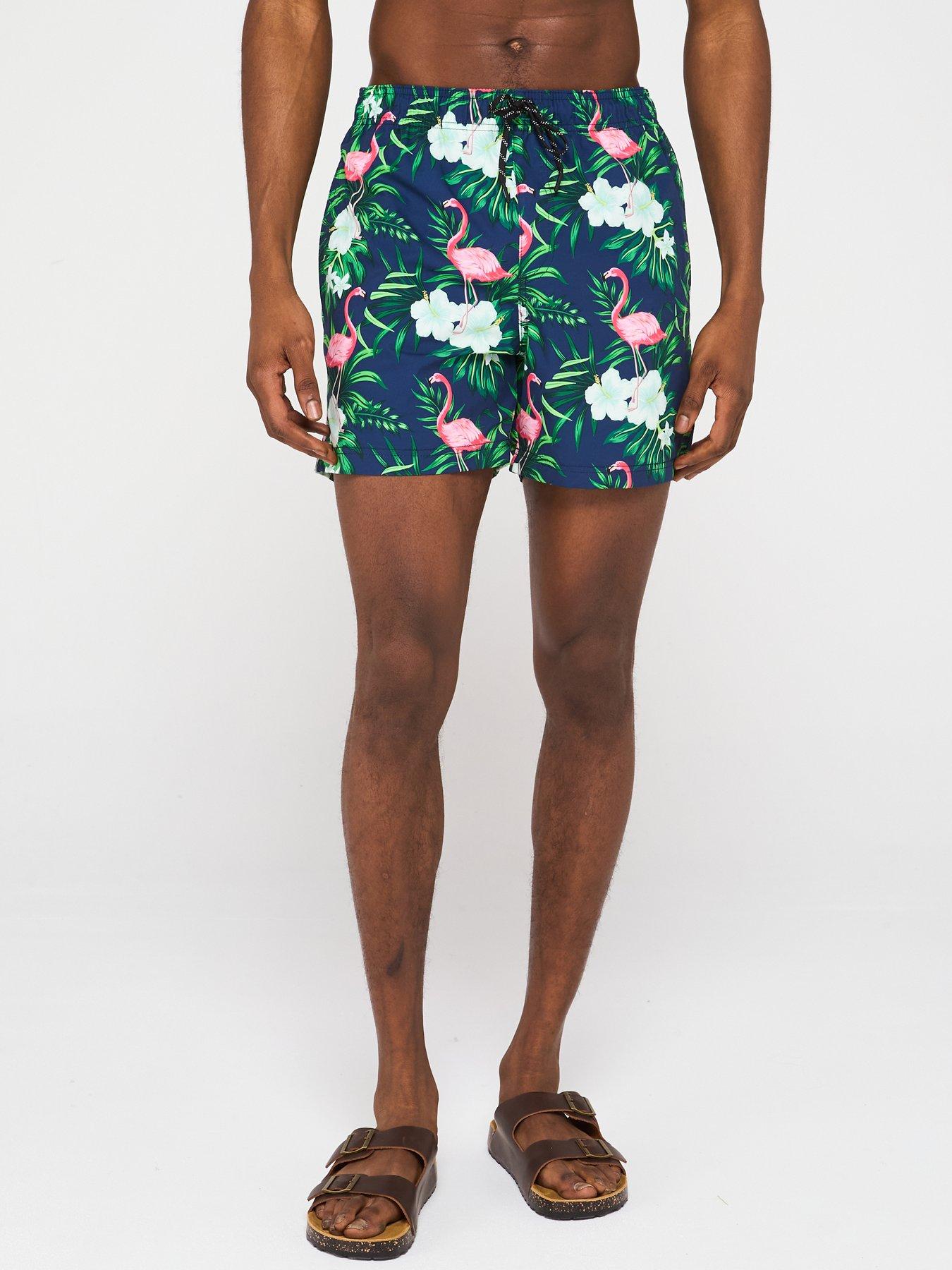 undefined Maui Floral Swim Shorts - Navy Blazer