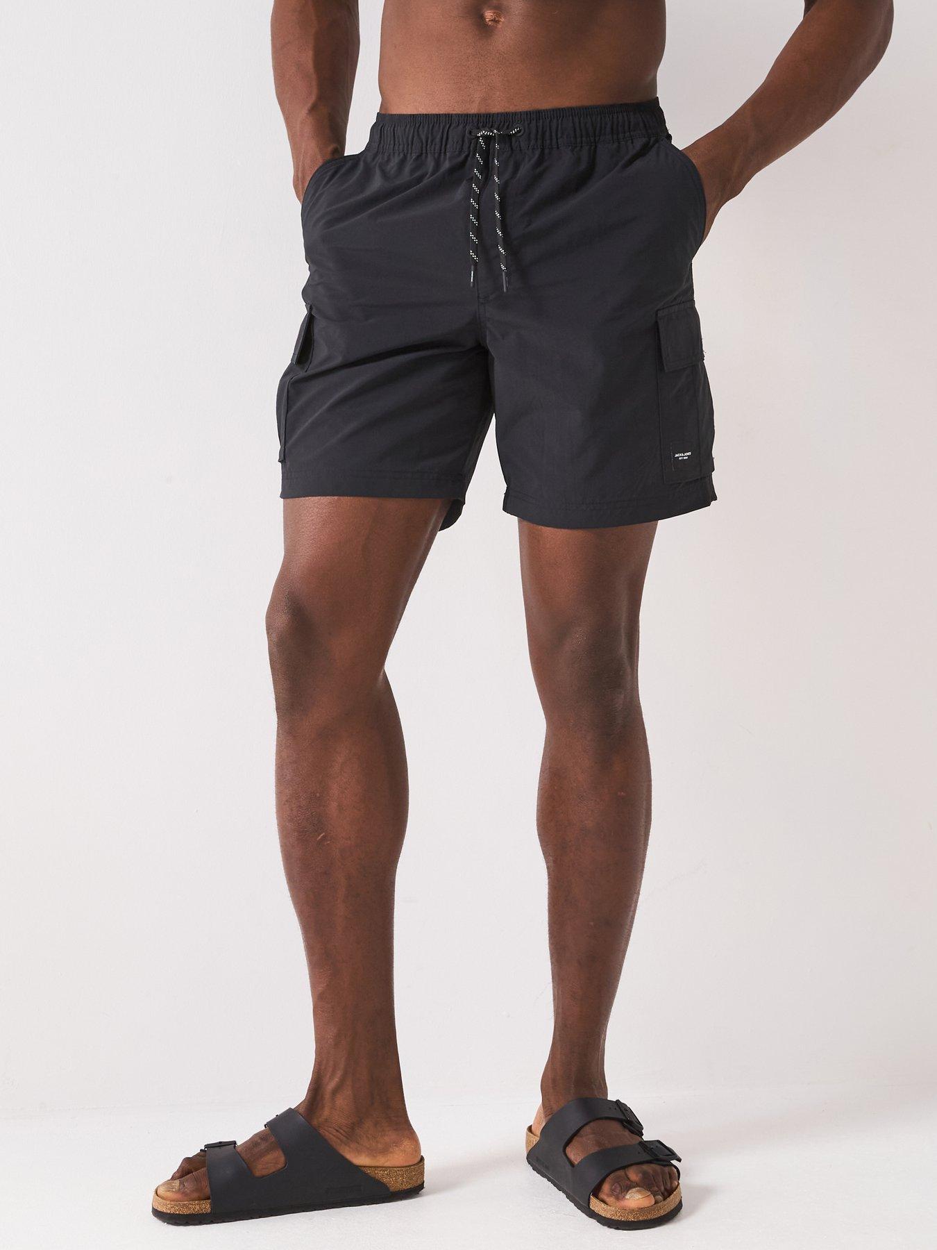 undefined Naxos Cargo Swim Shorts - Black