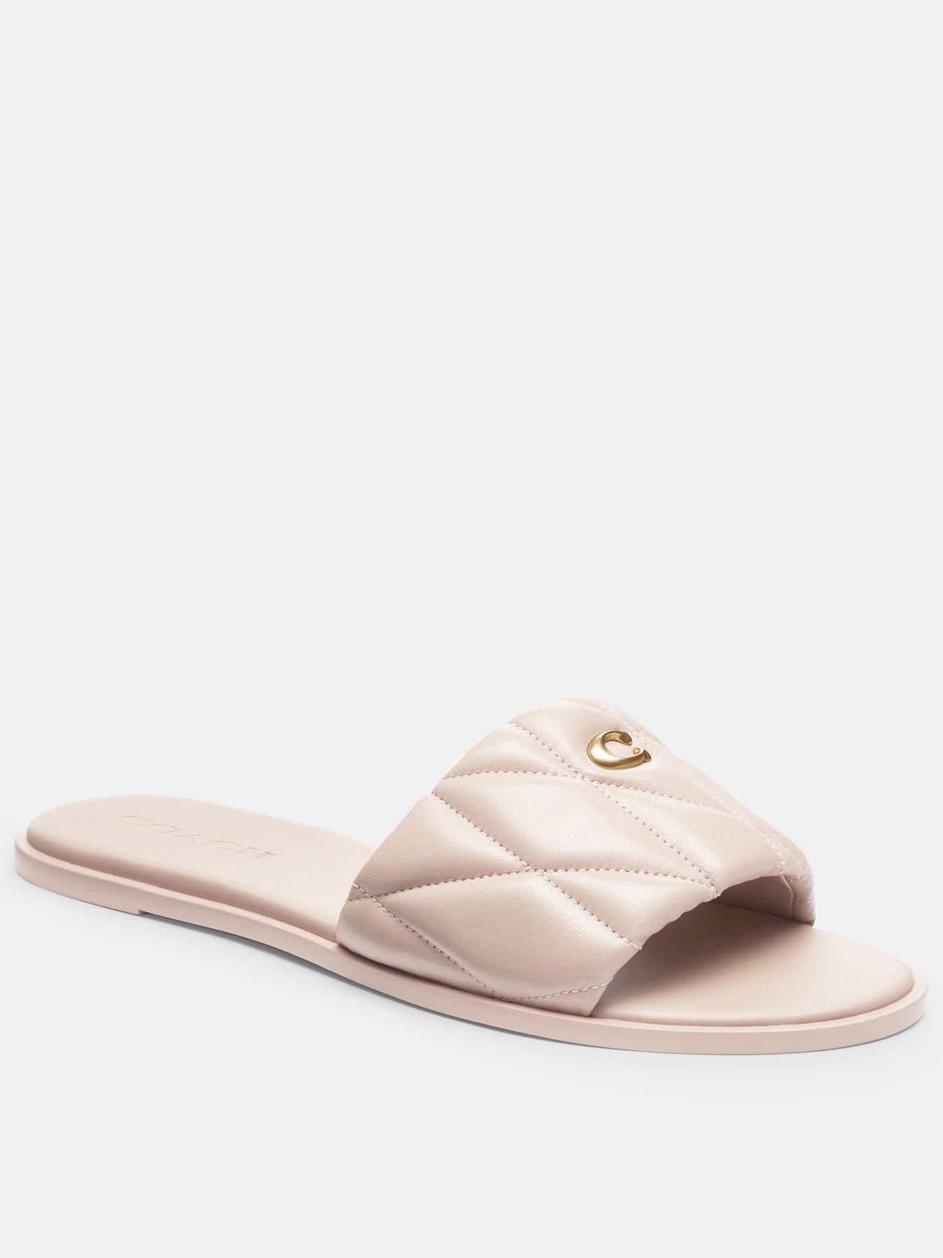 undefined Holly Quilted Leather Sandal