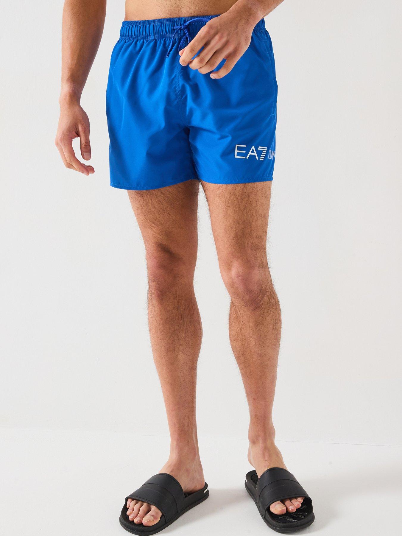 undefined Logo Swimshort - Blue