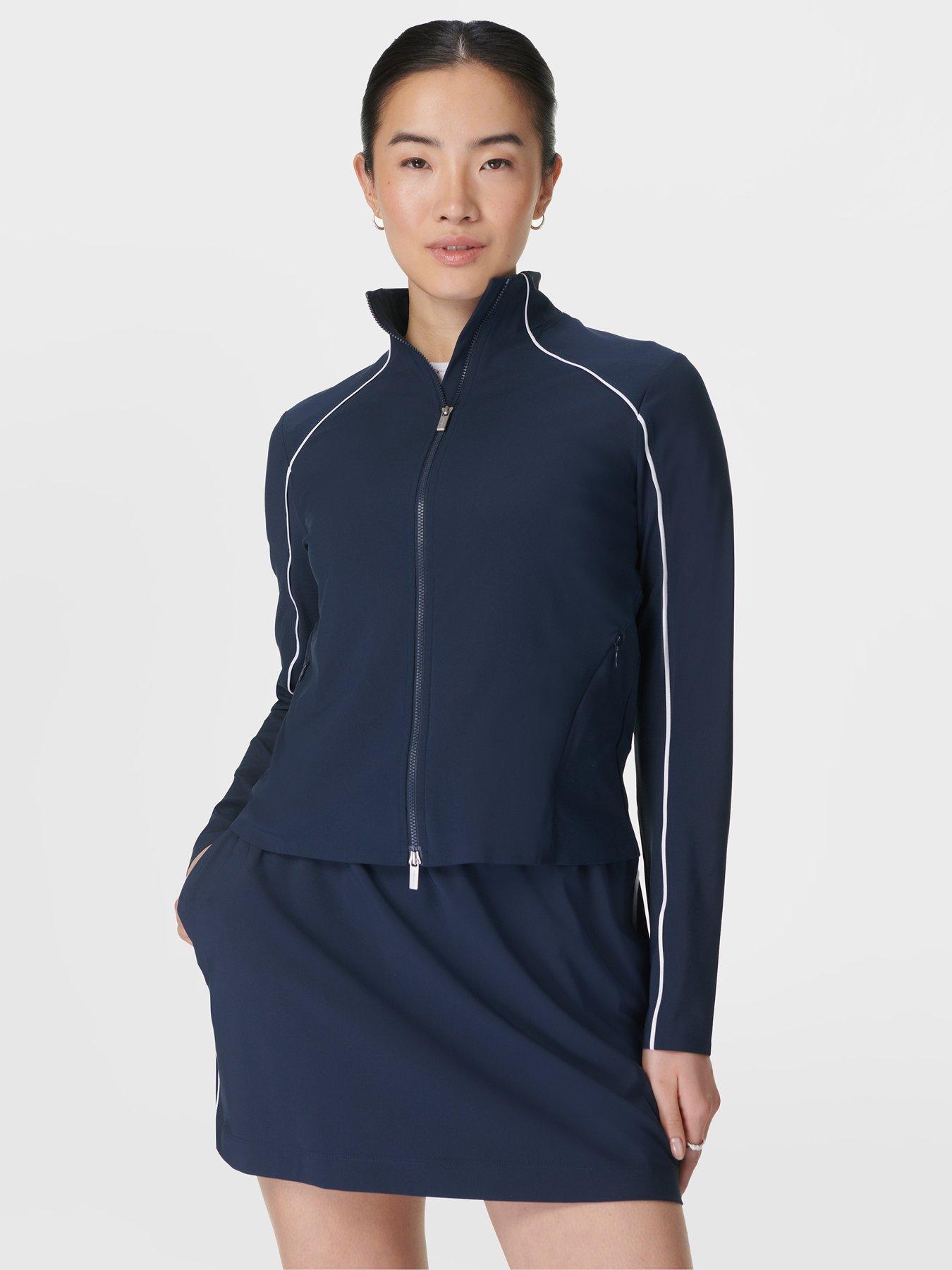 undefined Womens Training Anytime Explorer Zip Up - Navy