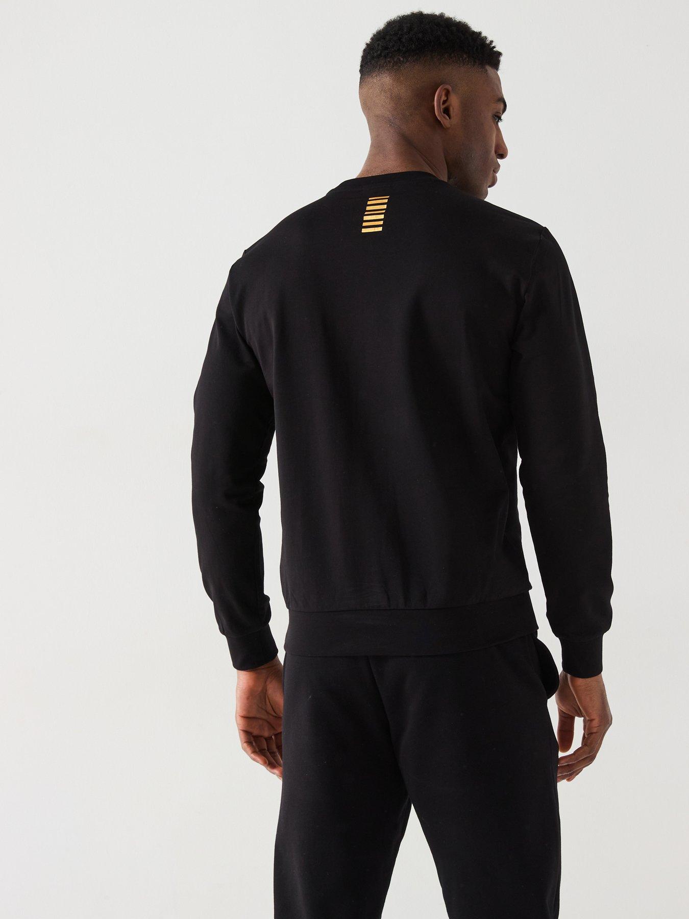 Image 2 of 5 of EA7 Emporio Armani Train Core ID Crew Sweat - Black