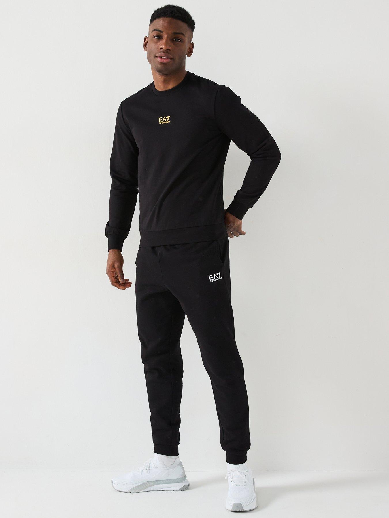 Image 3 of 5 of EA7 Emporio Armani Train Core ID Crew Sweat - Black