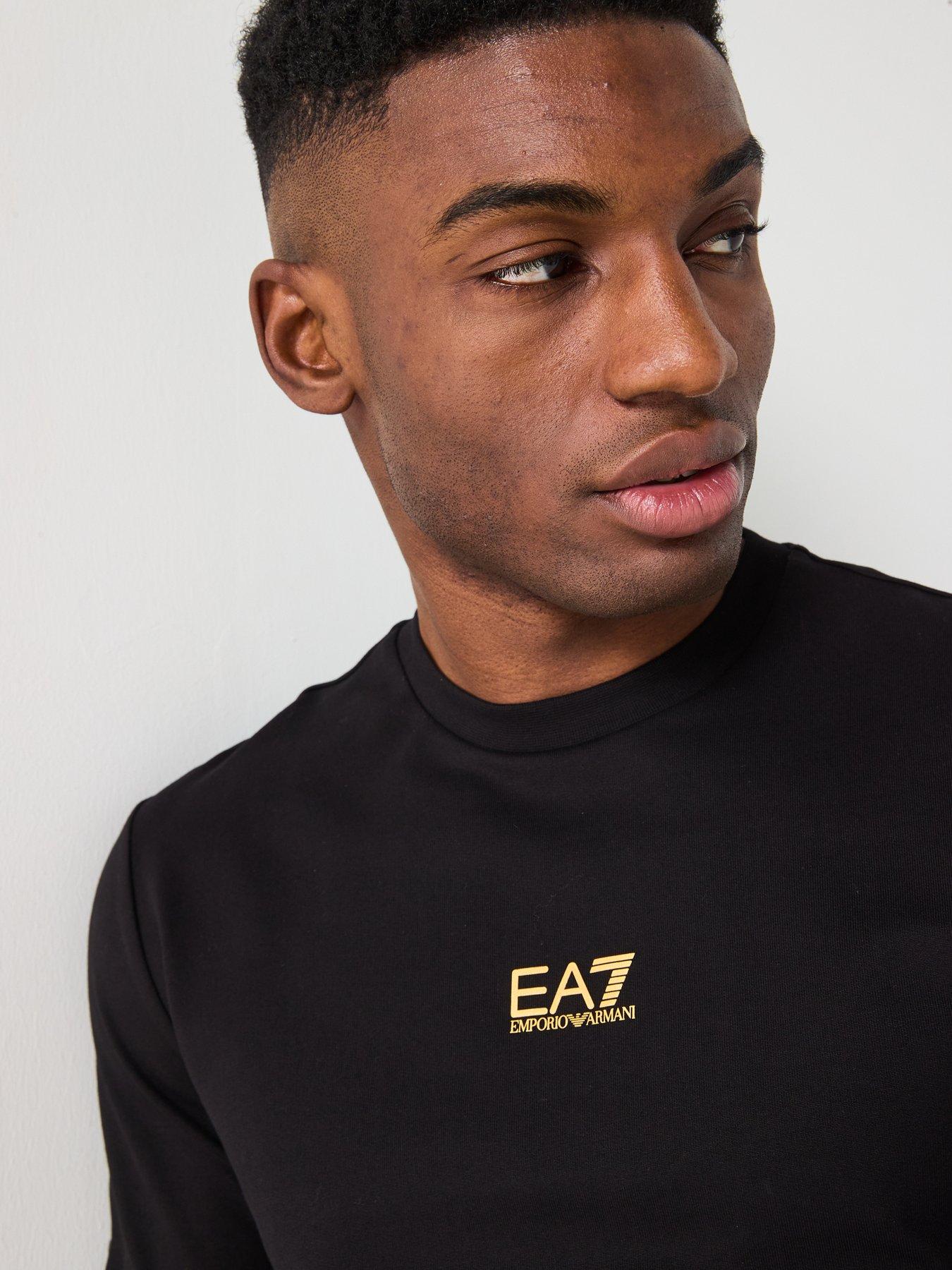 Image 4 of 5 of EA7 Emporio Armani Train Core ID Crew Sweat - Black