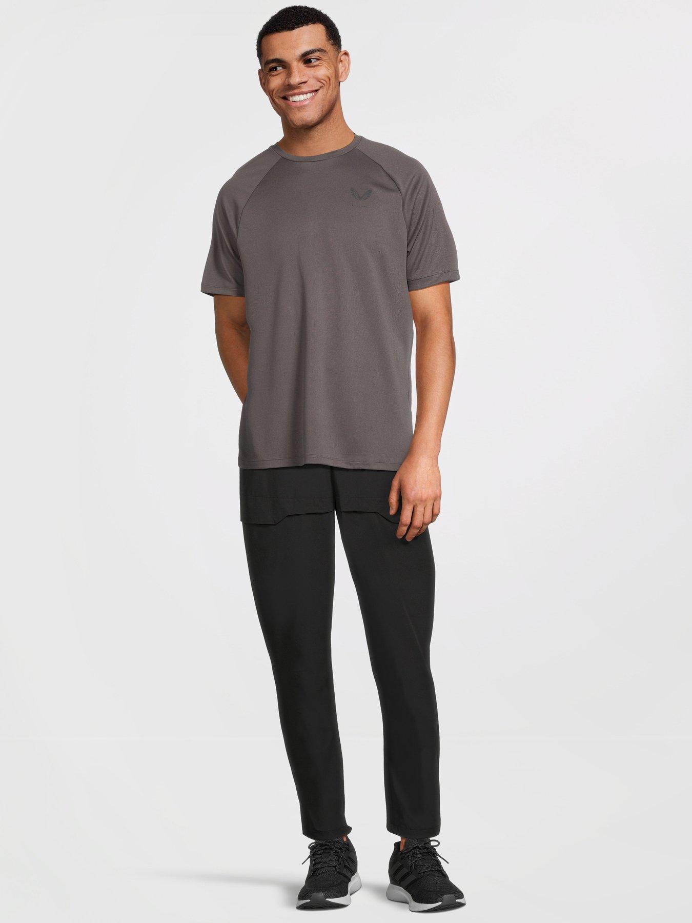 Image 3 of 5 of Castore Mens Training Adapt T-shirt - Grey