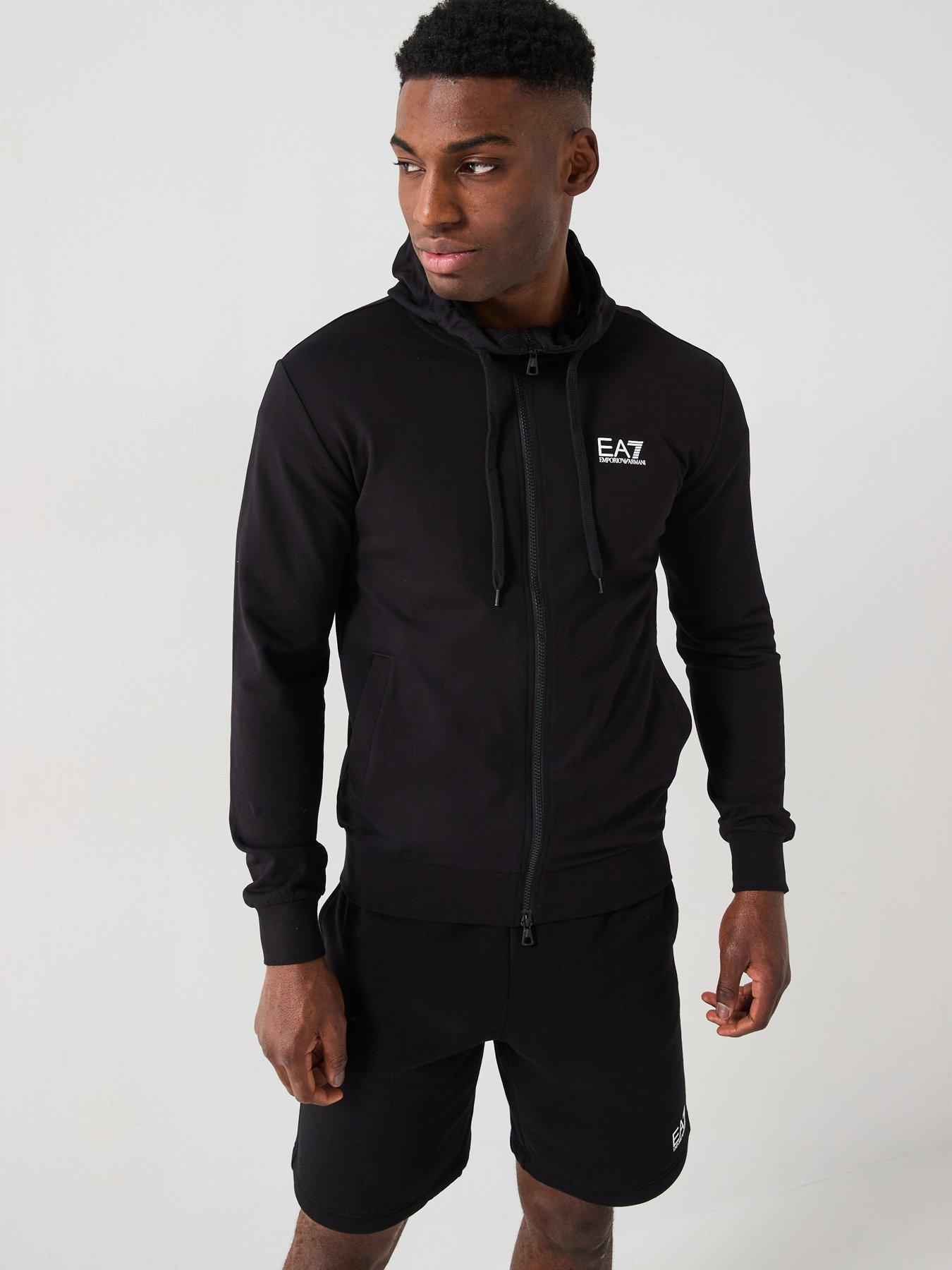 undefined Core ID Zip Through Hoodie - Black