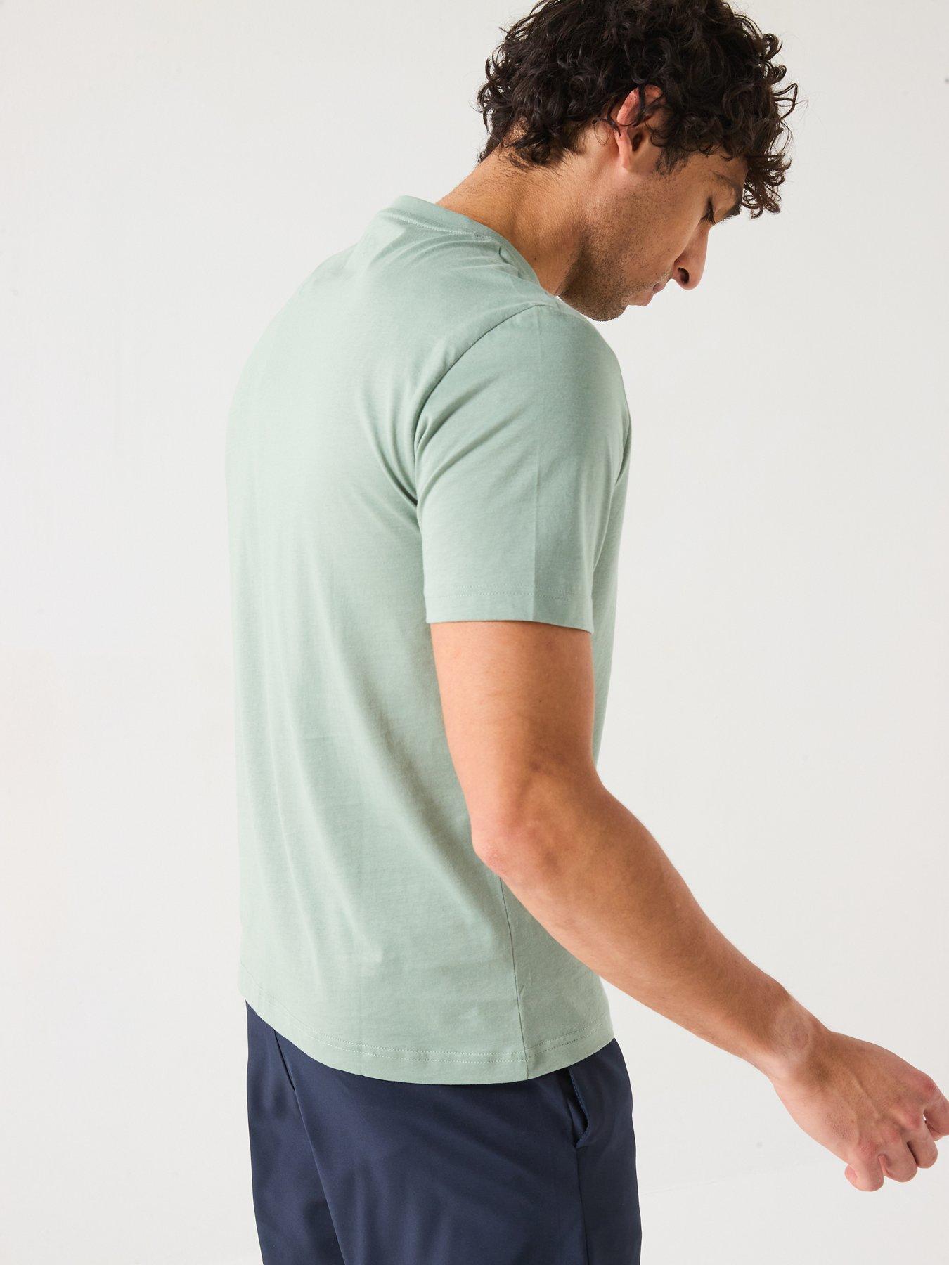 Image 6 of 6 of EA7 Emporio Armani Train Visibility Crew Neck T-Shirt - Light Green