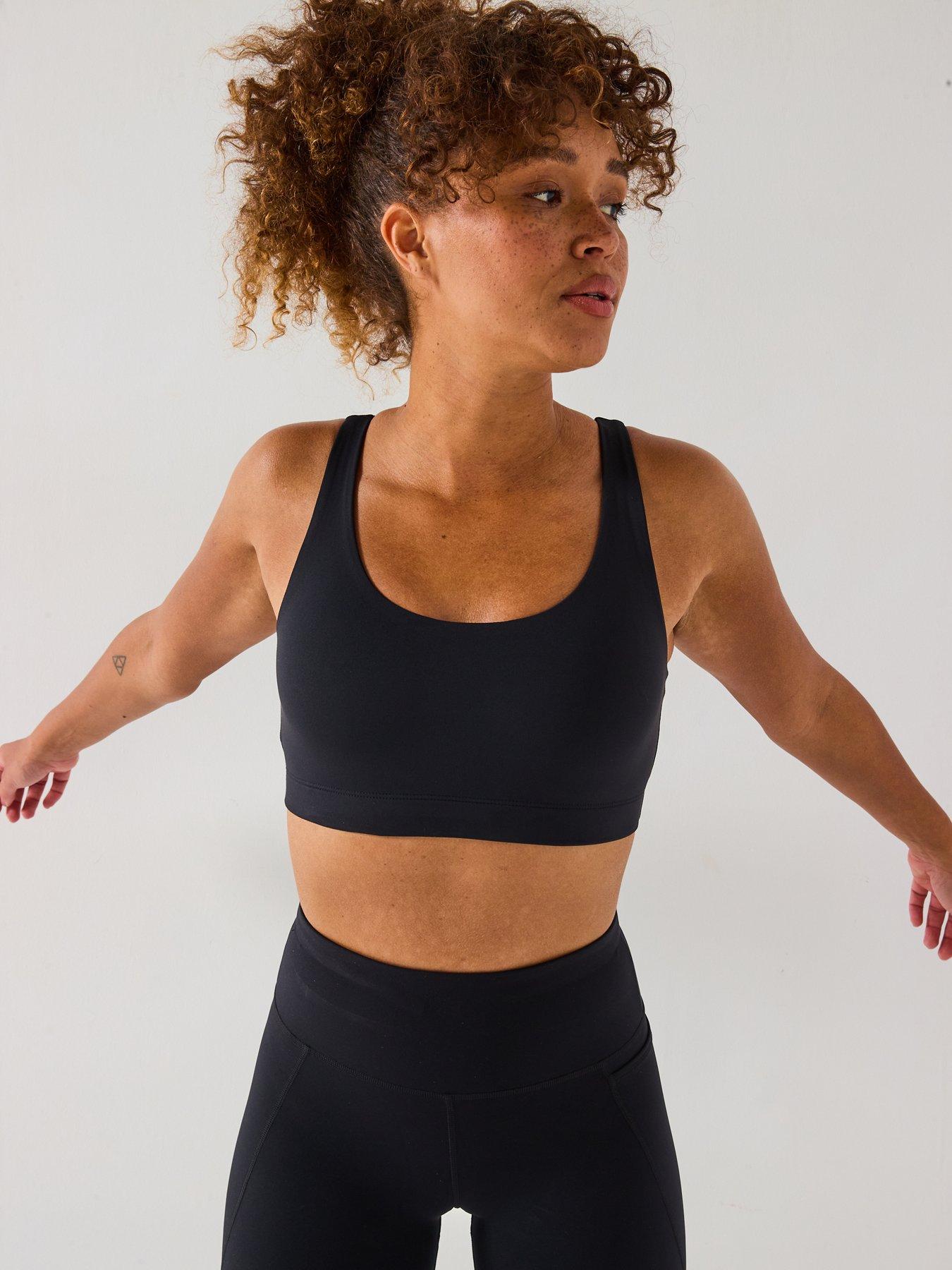 Image 2 of 5 of Sweaty Betty Womens Training All Day Active Bralette - Black