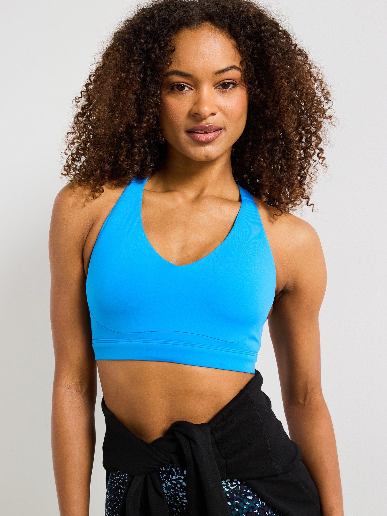 undefined Womens Training Power Pulse Bra - Blue