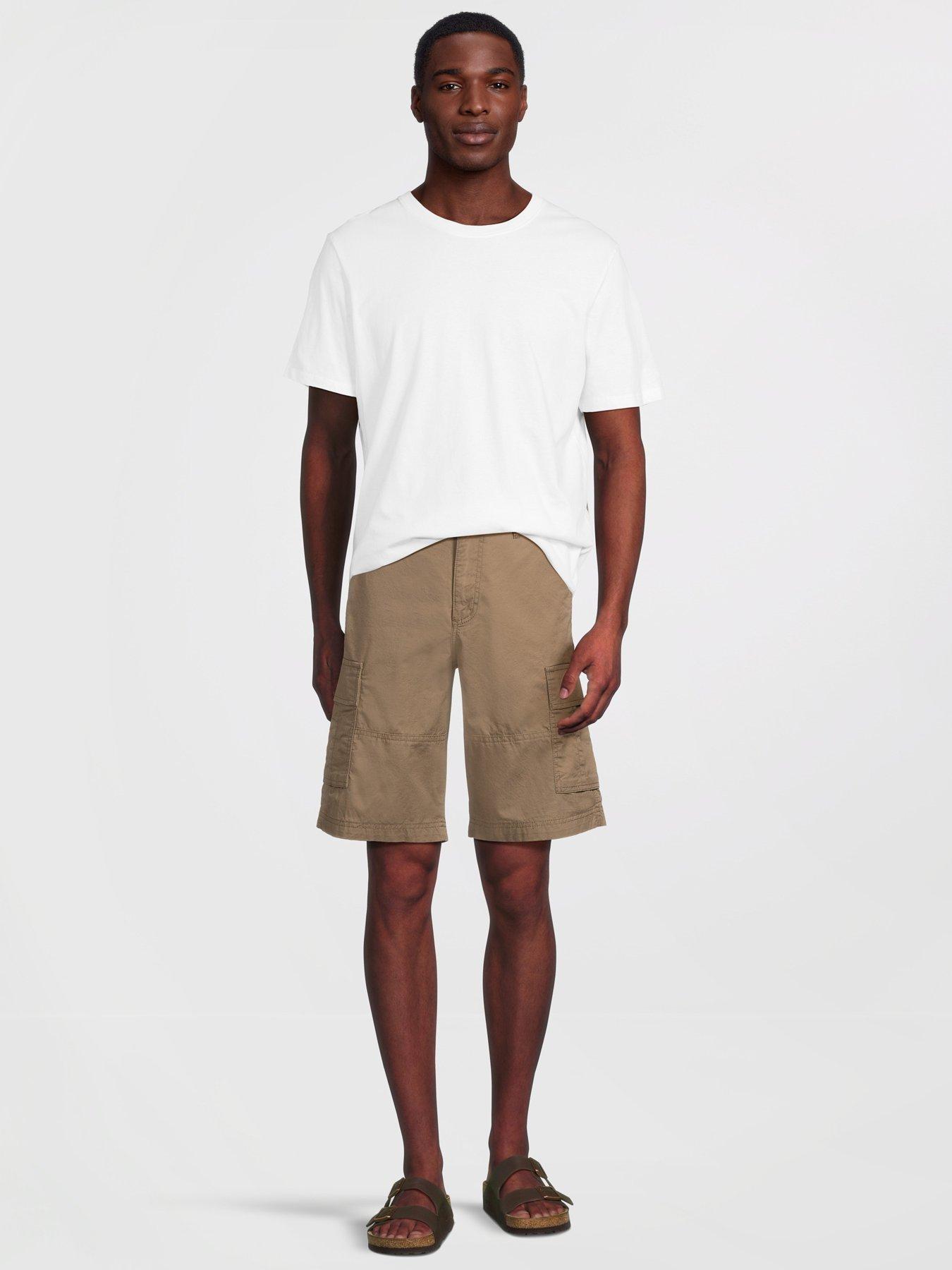 Image 4 of 6 of Jack & Jones Jack &amp; Jones Cole Mateo Cargo Shorts Mid Length 2pk