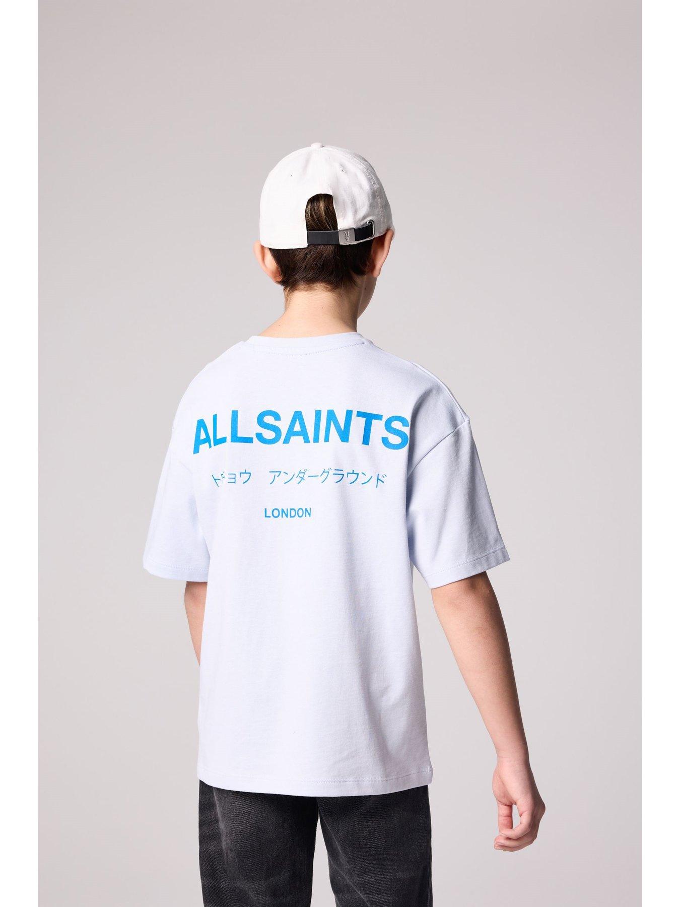 Image 2 of 4 of smALLSAINTS Boys Logo T-shirt - Blue