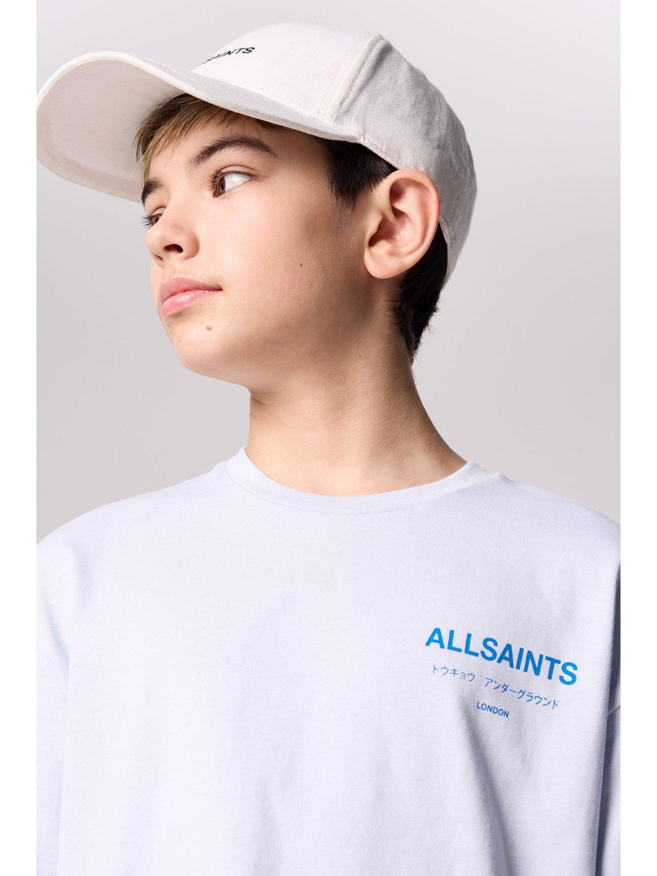 Image 4 of 4 of smALLSAINTS Boys Logo T-shirt - Blue