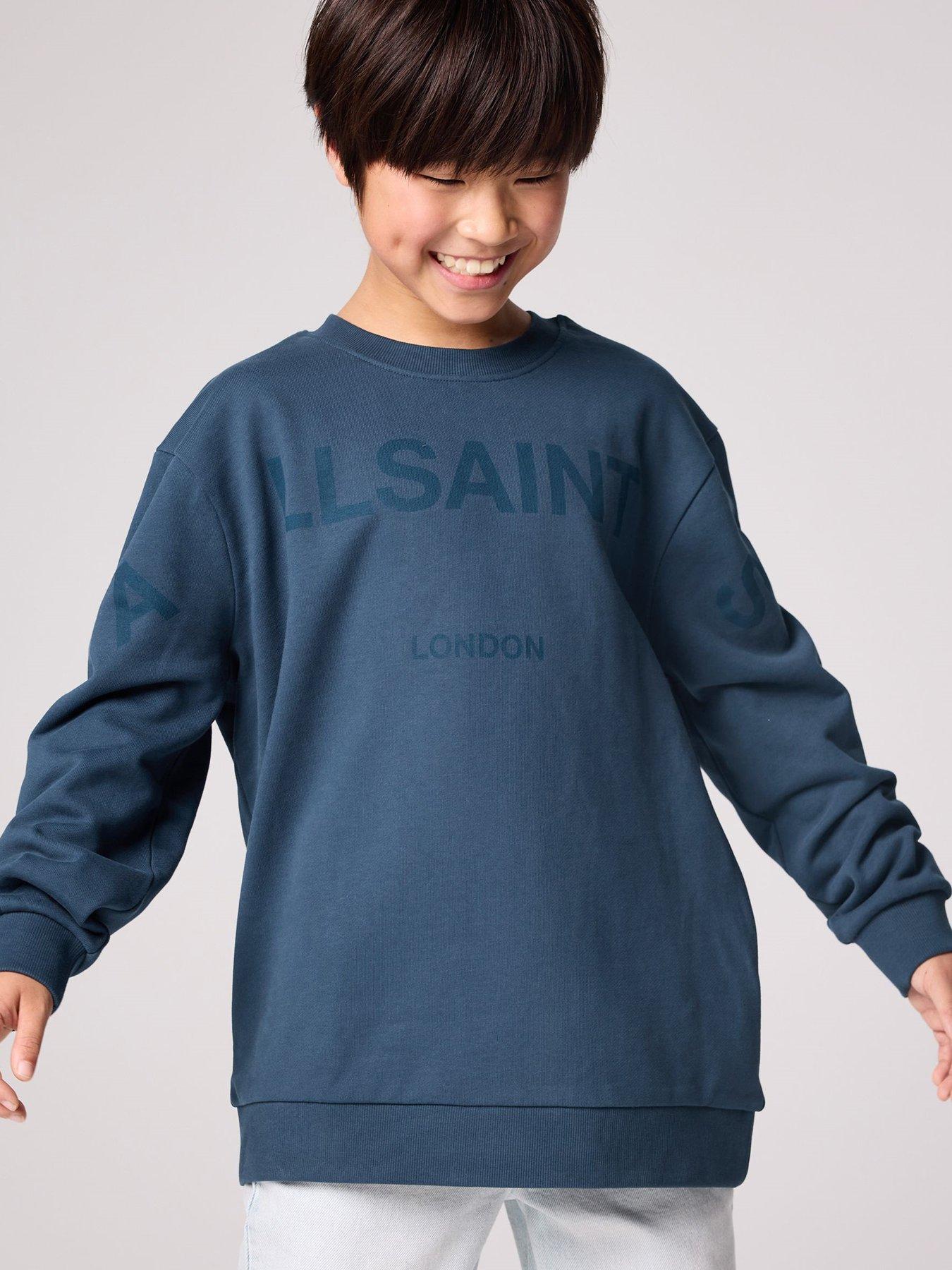 undefined Boys Biggy Sweat Top - Blue