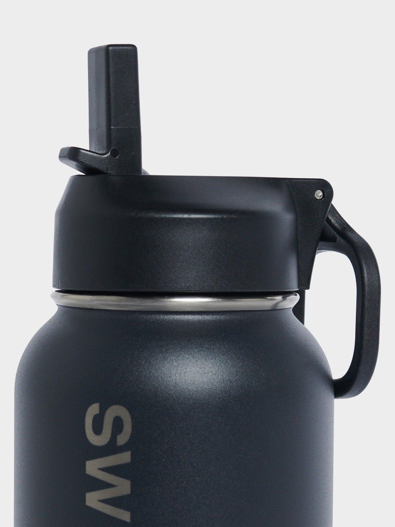 Image 2 of 3 of Sweaty Betty Womens Training Keep It Chill Straw Water Bottle 950Ml - Black