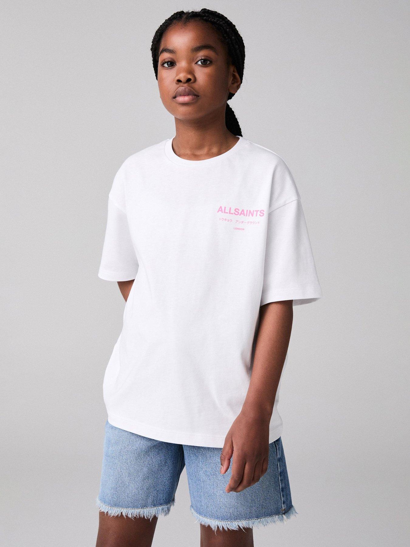 undefined All Saints Oversized T-Shirt - White