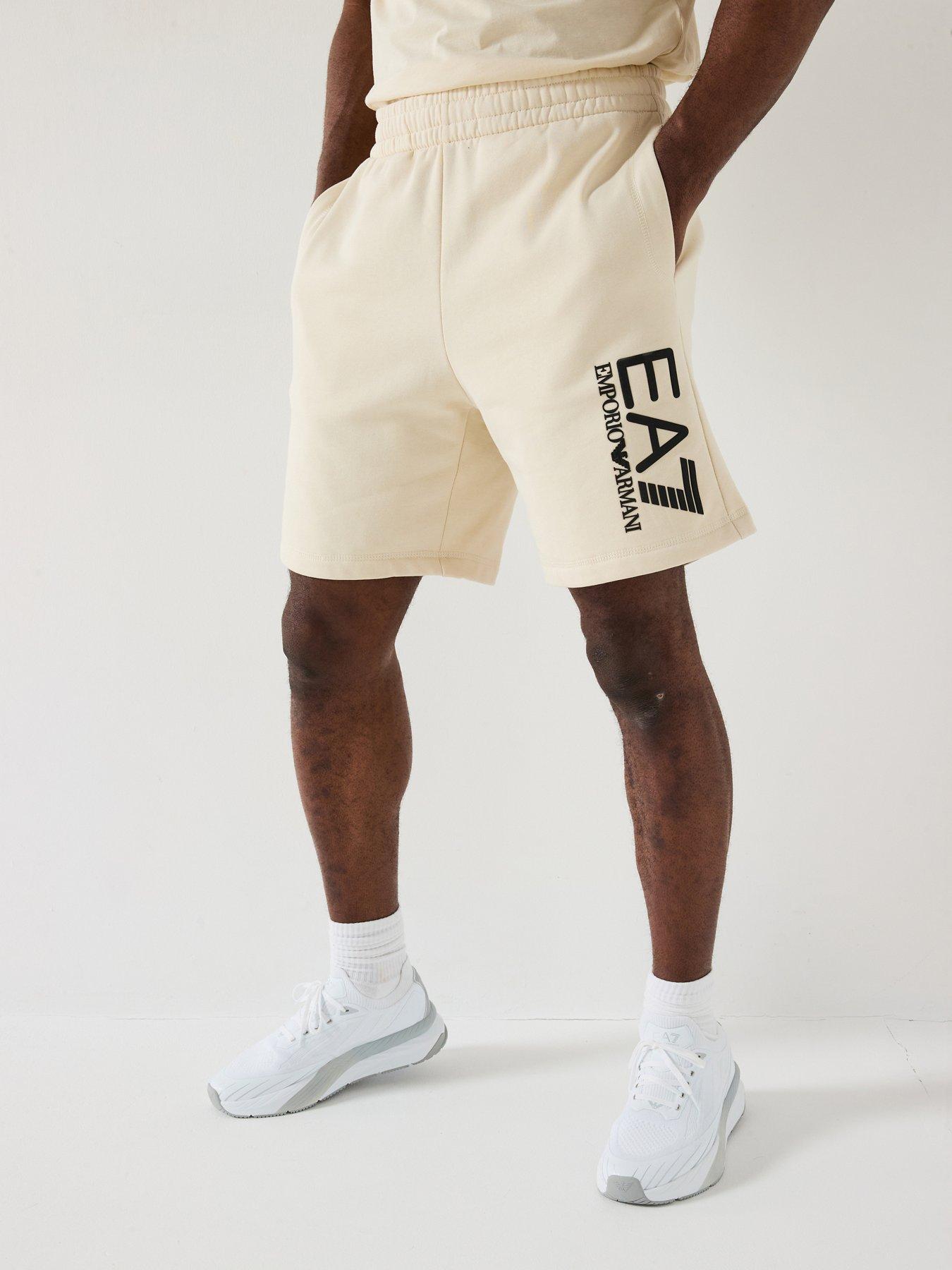 undefined Visibility Logo Shorts - Beige