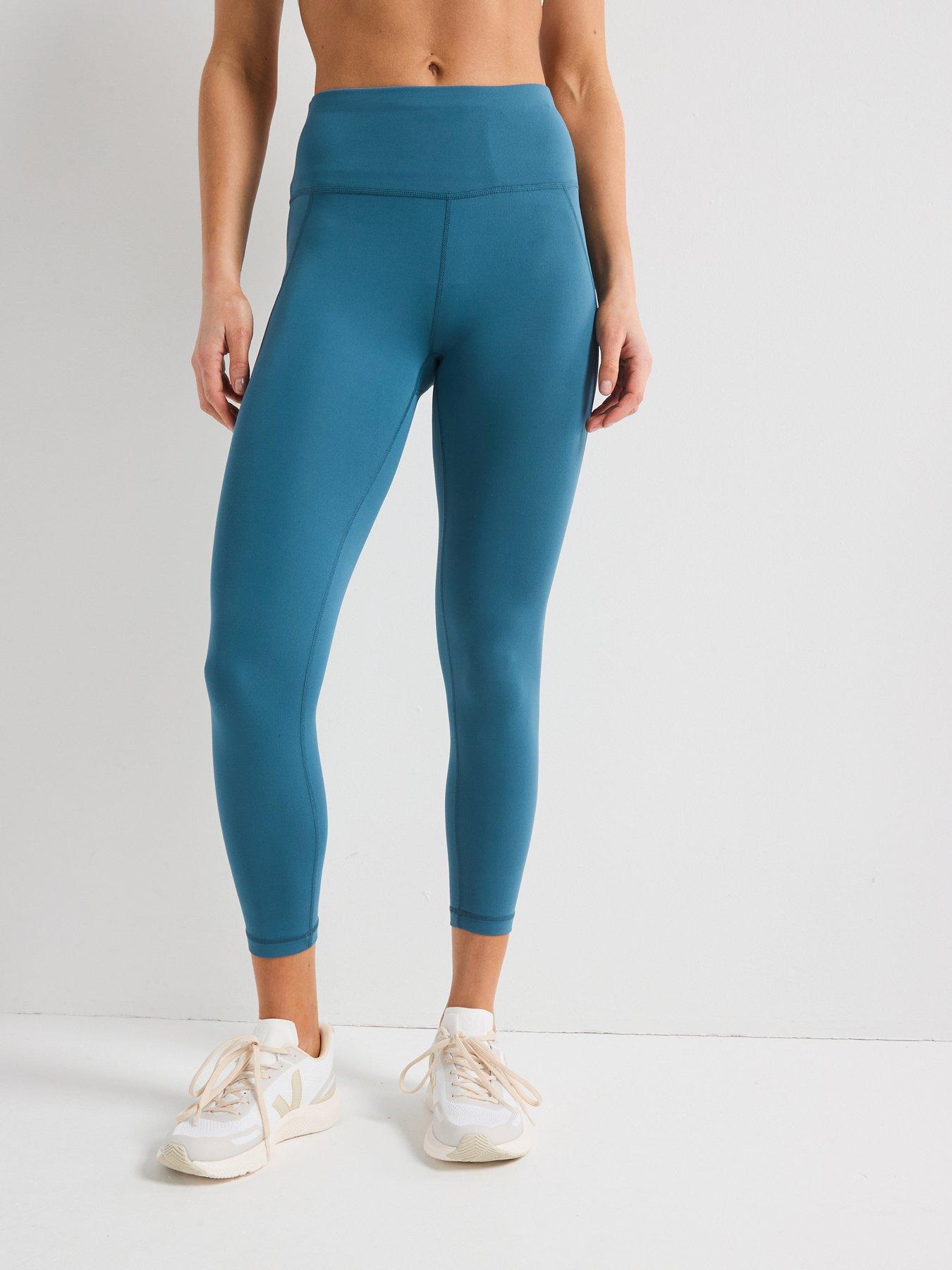 undefined Womens Training All Day Active 7/8 Leggings - Blue