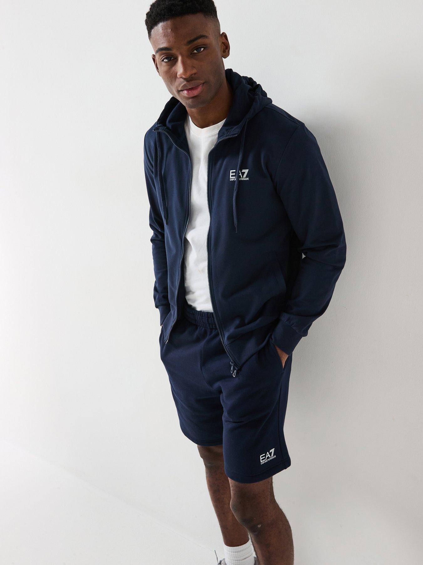 undefined Core Id Zip Through Hoodie - Navy
