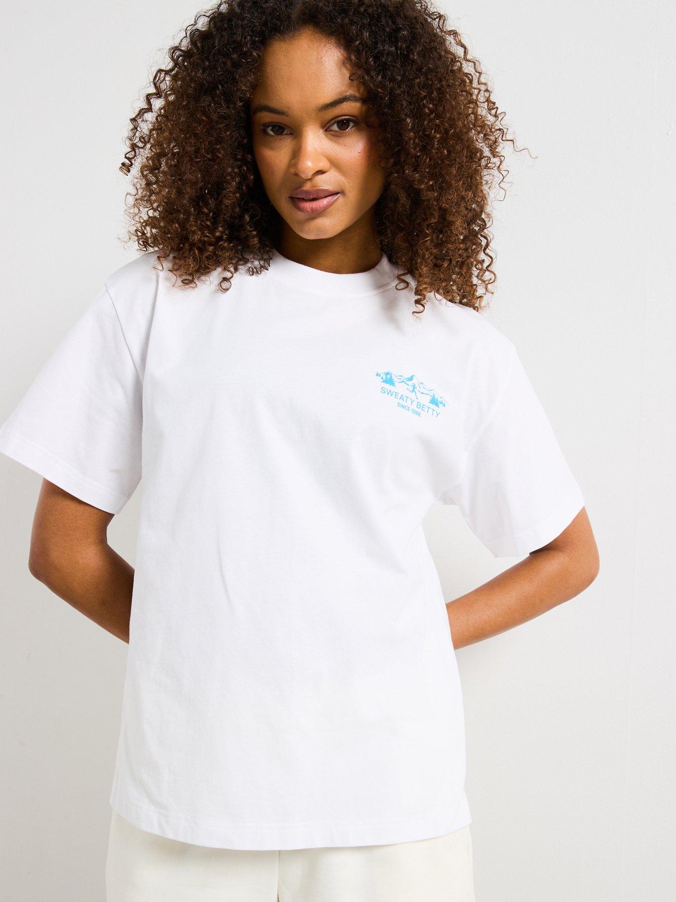 undefined Womens Training Explore More T-Shirt - White