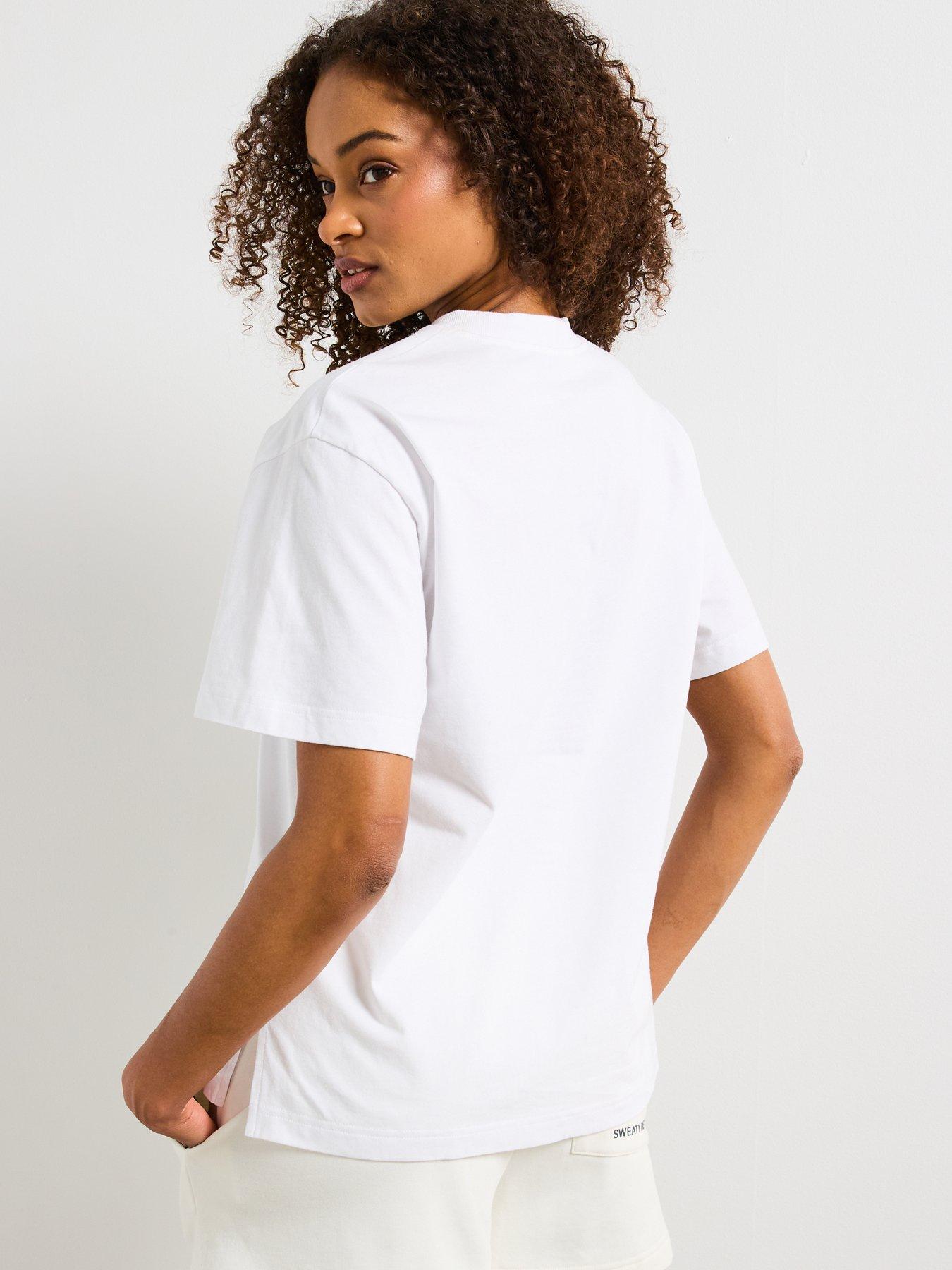 Image 2 of 6 of Sweaty Betty Womens Explore More T-Shirt - White