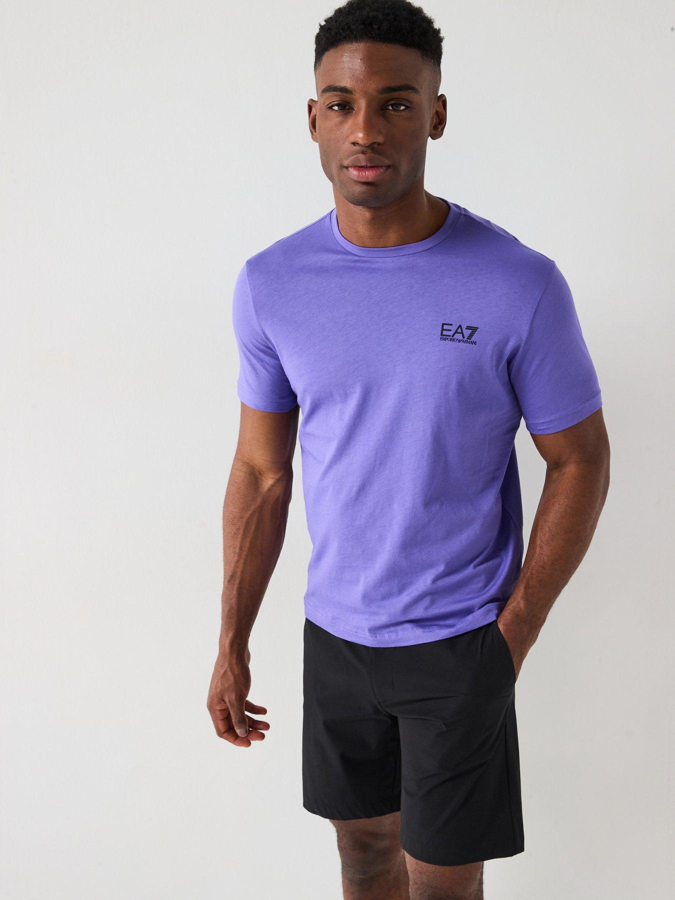 EA7 Emporio Armani Core Id Crew Neck T-Shirt - Blue