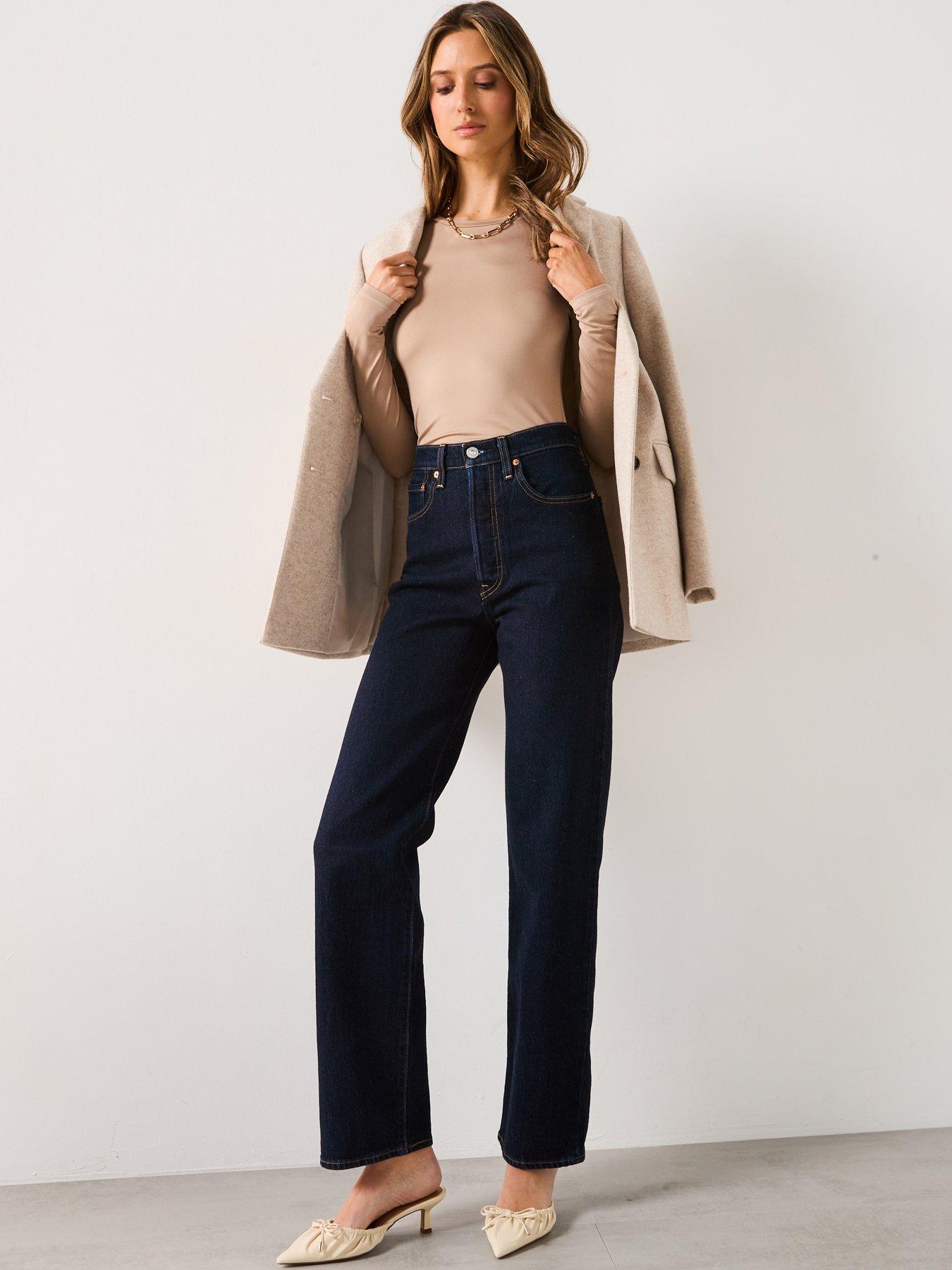 Image 3 of 5 of V by Very Soft Touch Essential Long Sleeve Top - Taupe