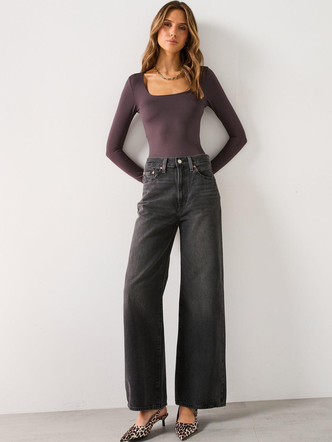 Image 5 of 6 of V by Very Soft Touch Essential Long Sleeve Bodysuit - Brown