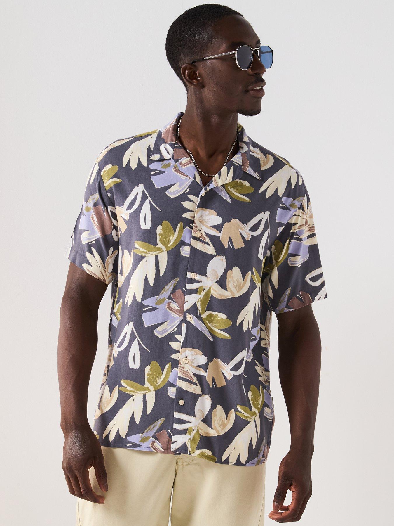 undefined Jack & Jones Luke Varenna Aop Short Sleeve Shirt