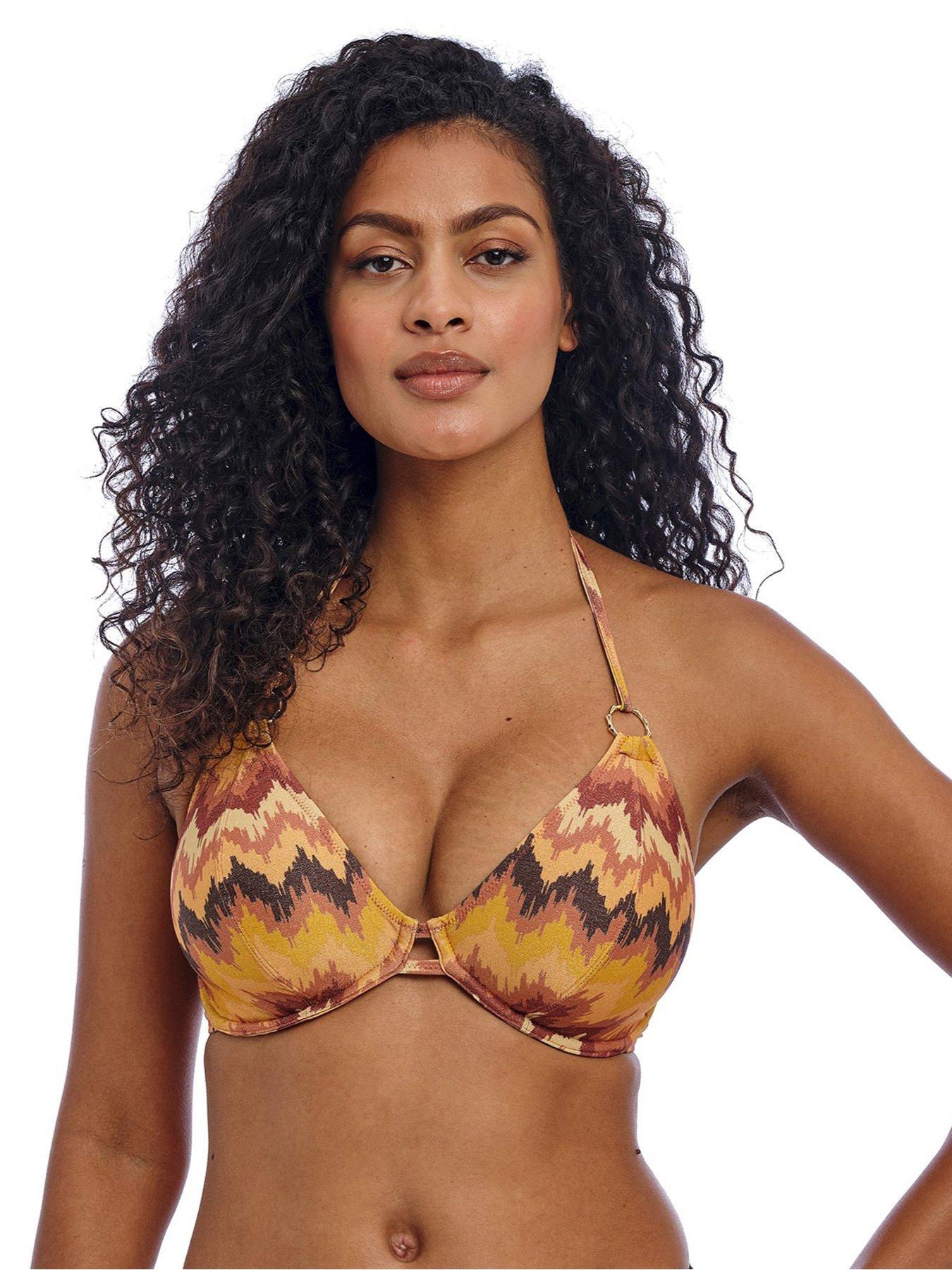 undefined Arizona Wave Horizon Uw Halter Bikini Top - Multi