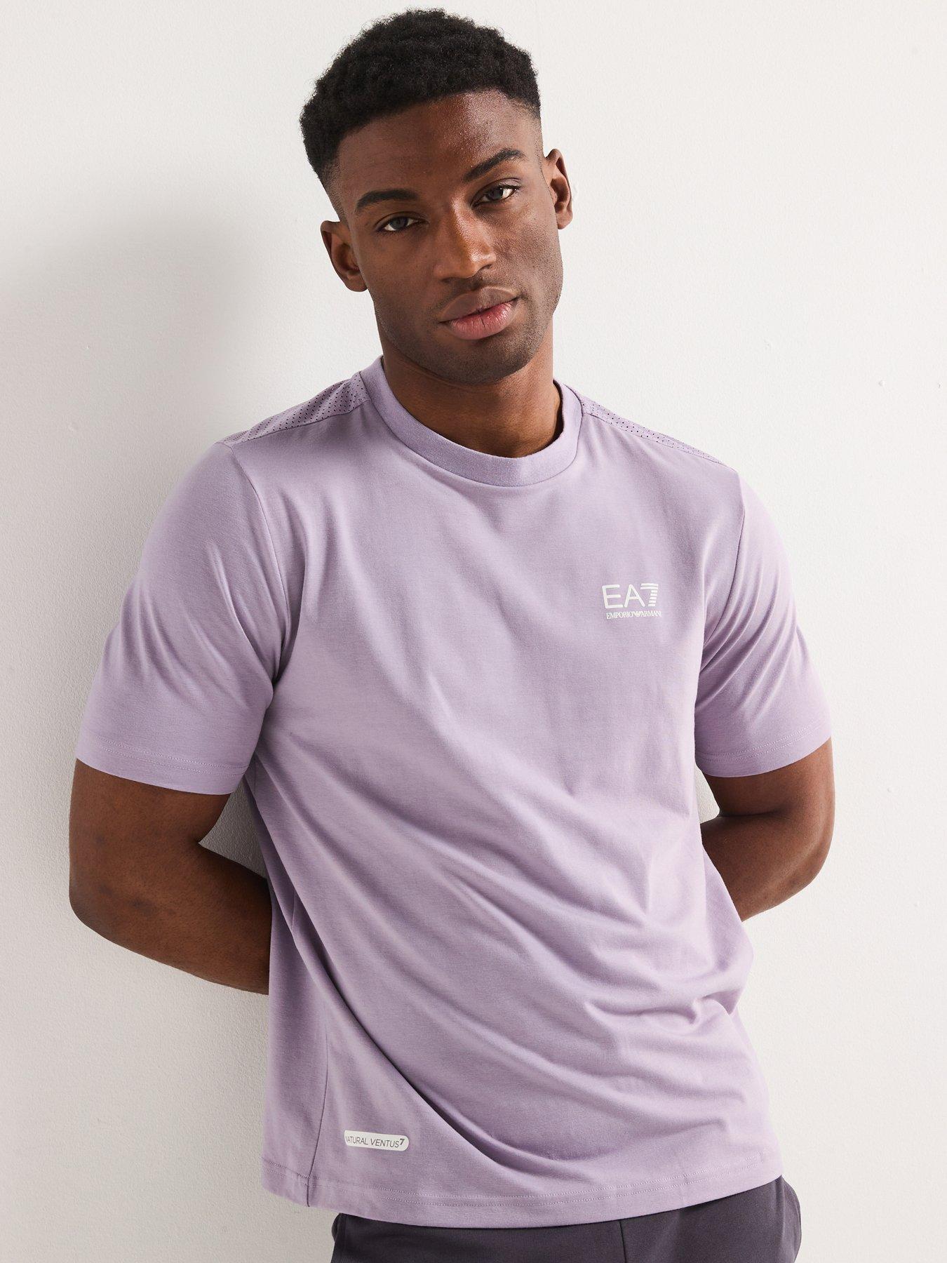 EA7 Emporio Armani Ventus T-Shirt, Dark Grey, Size 2Xl, Men