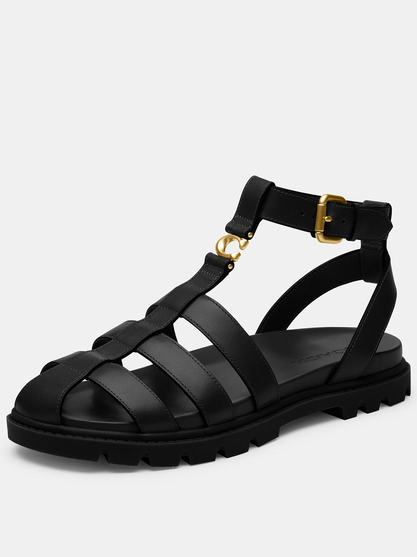 undefined Leah Leather Fisherman Sandal