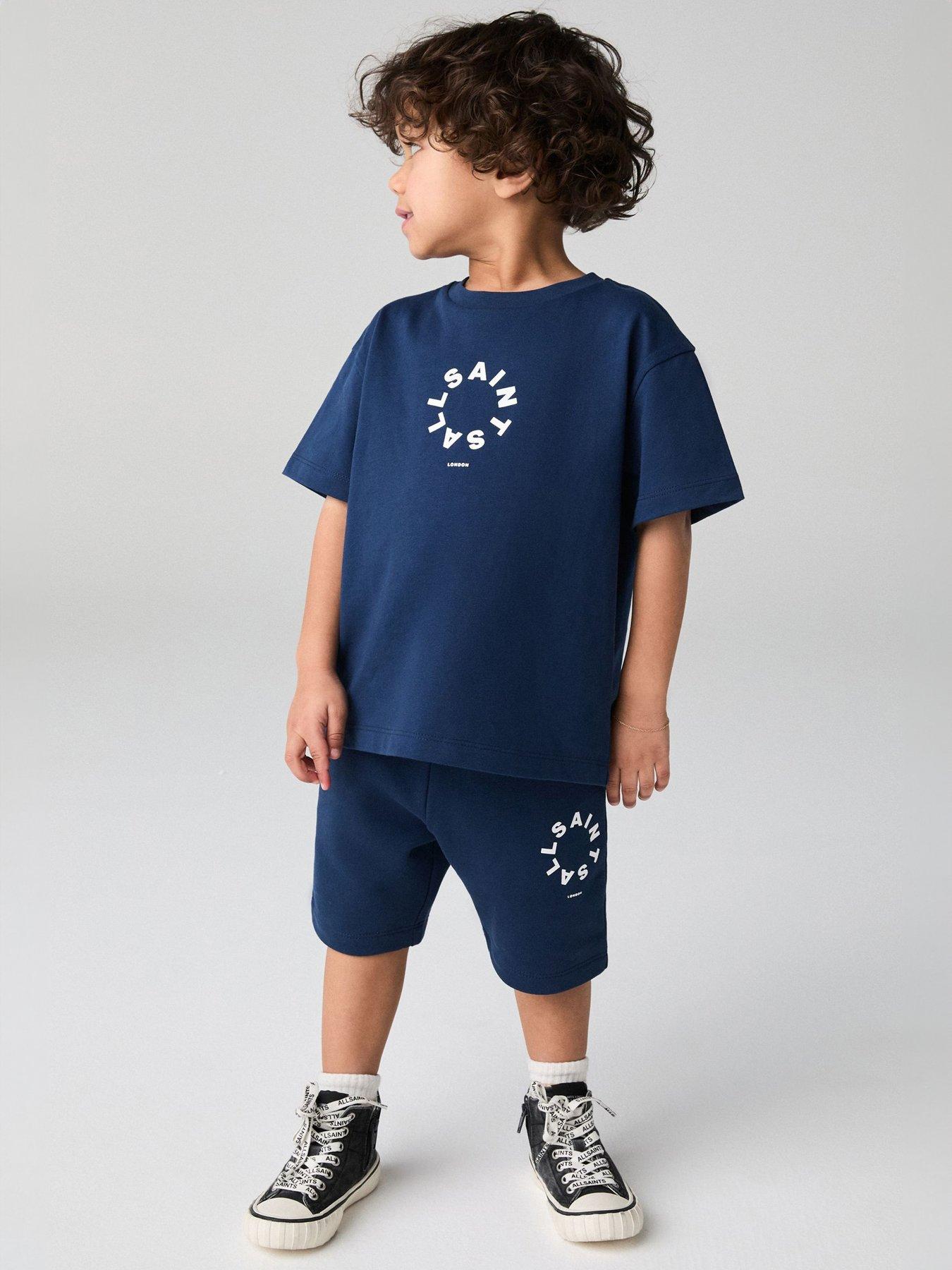 undefined All Saints Tierra Shirt Set - Navy