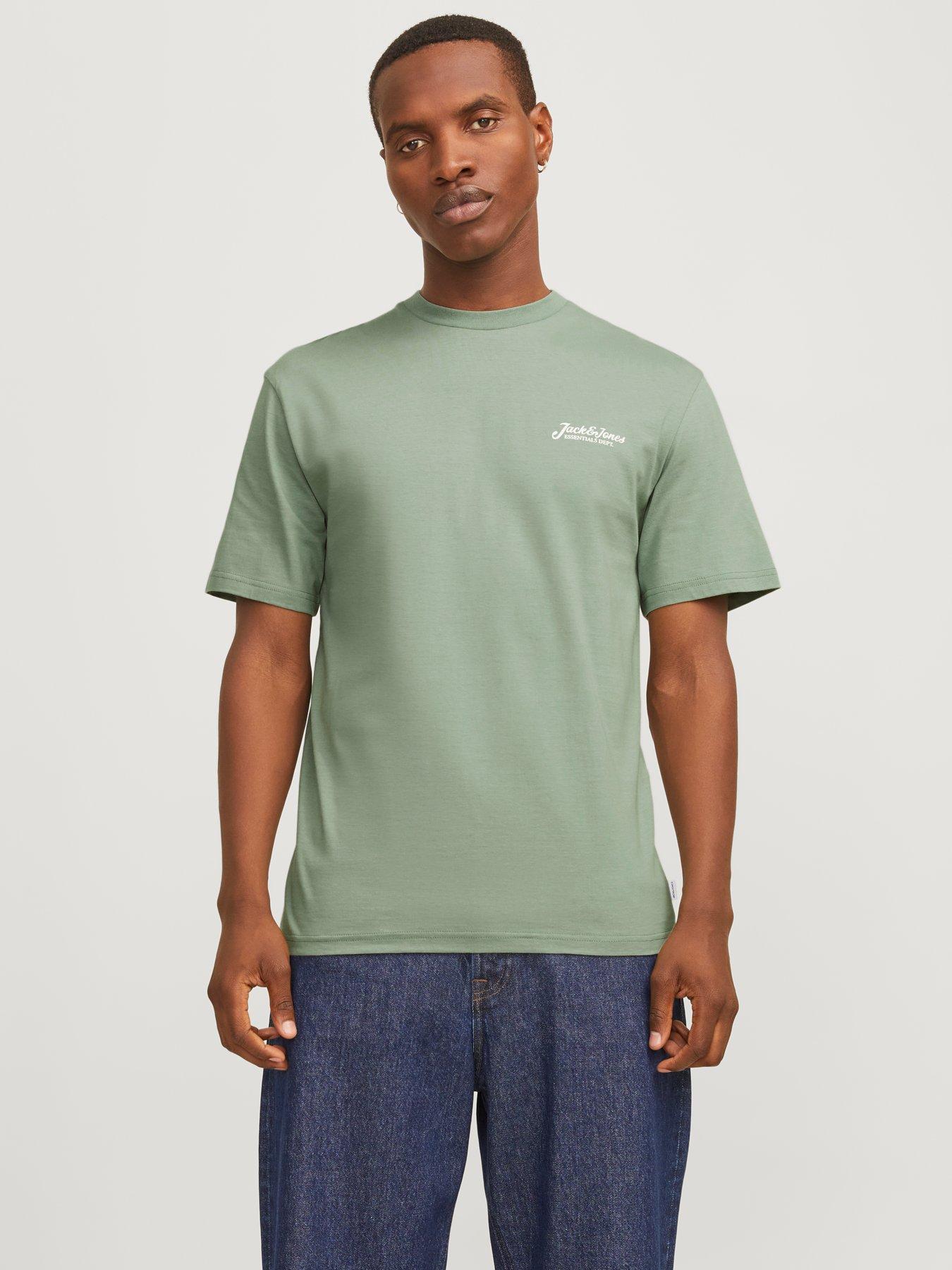 undefined Beau Script Logo T-shirt - Light Green