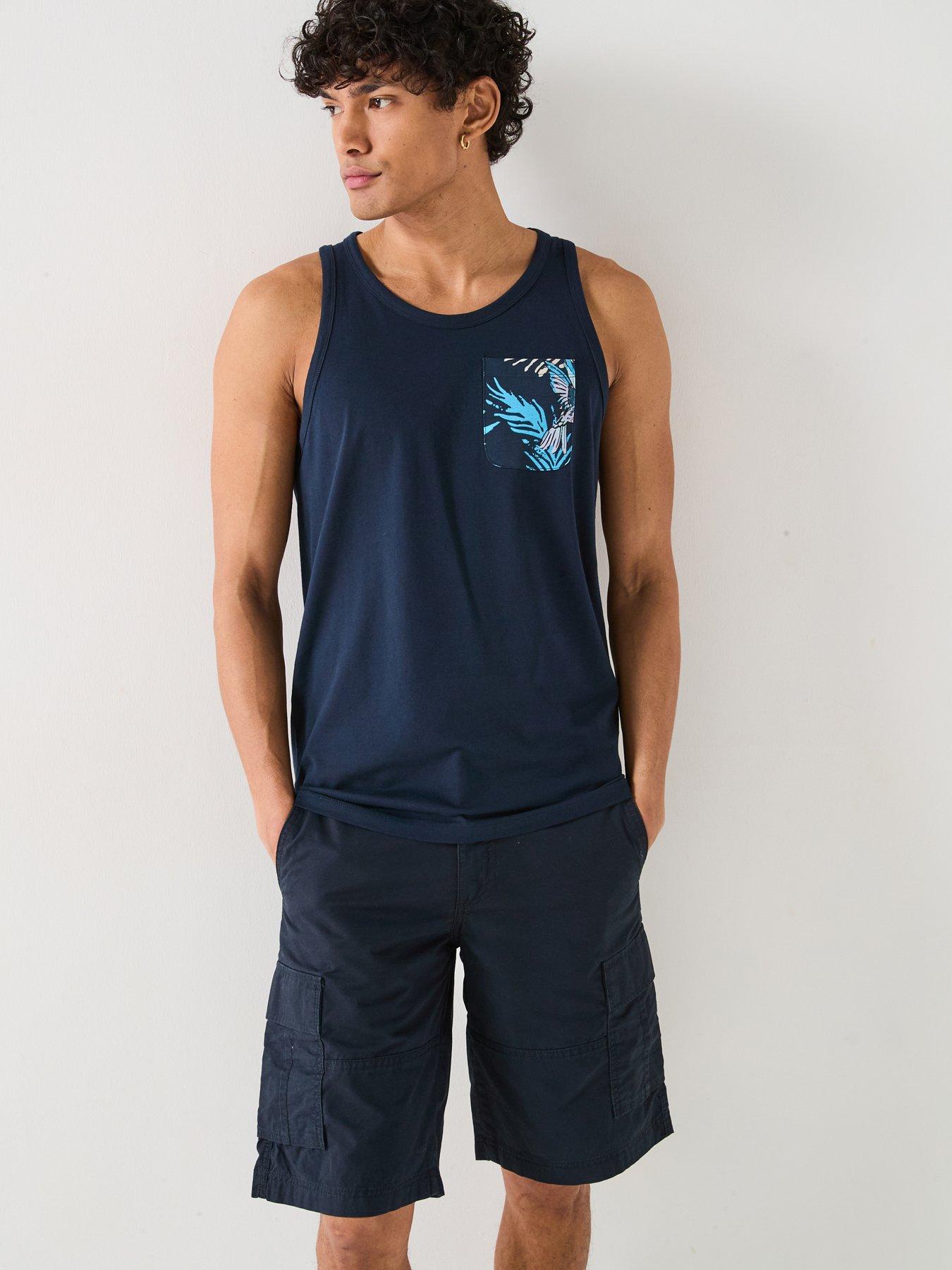 undefined Hawaii Pocket Vest - Sky Captain