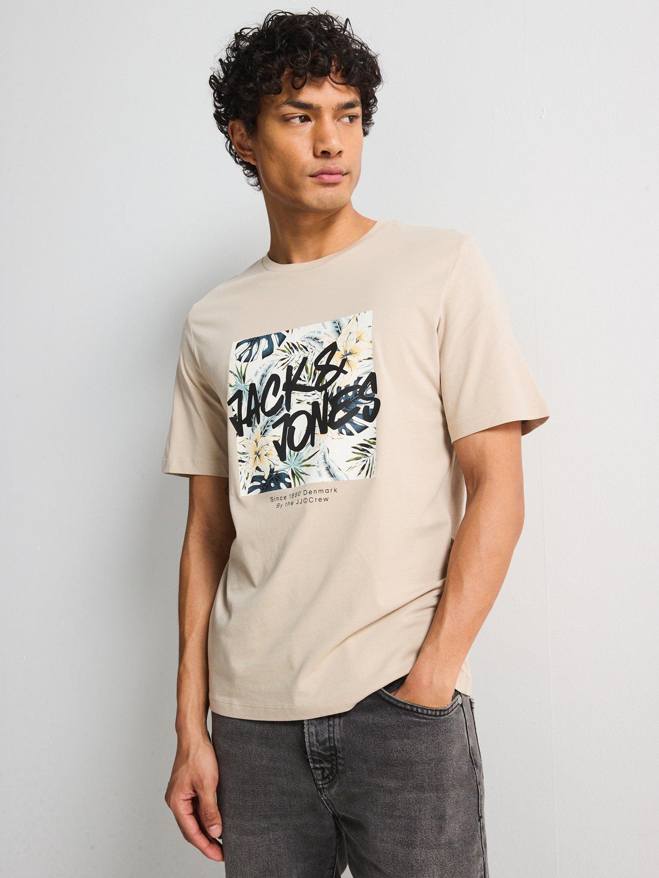 undefined Hawaii Box Logo T-Shirt - Moonbeam
