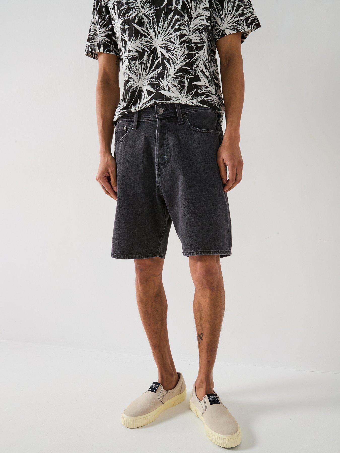 undefined Tony Original Baggy Denim Shorts - Black