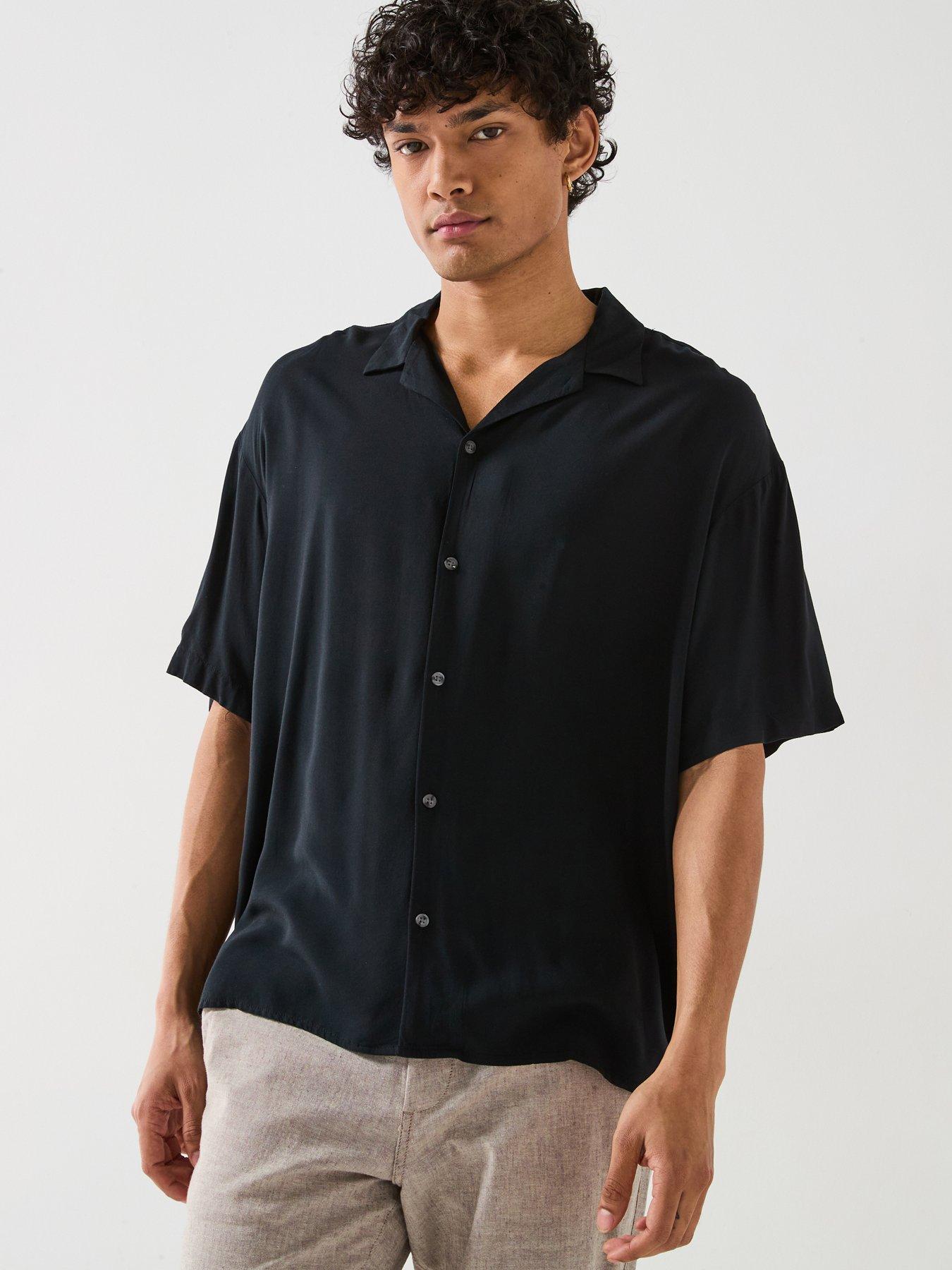 undefined Jack  &  Jones Jeff Solid Resort Shirt - Black