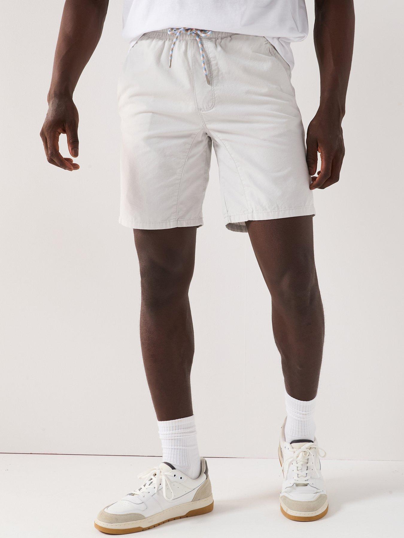 undefined Jaiden Reef Elasticated Woven Shorts - Glacier Gray