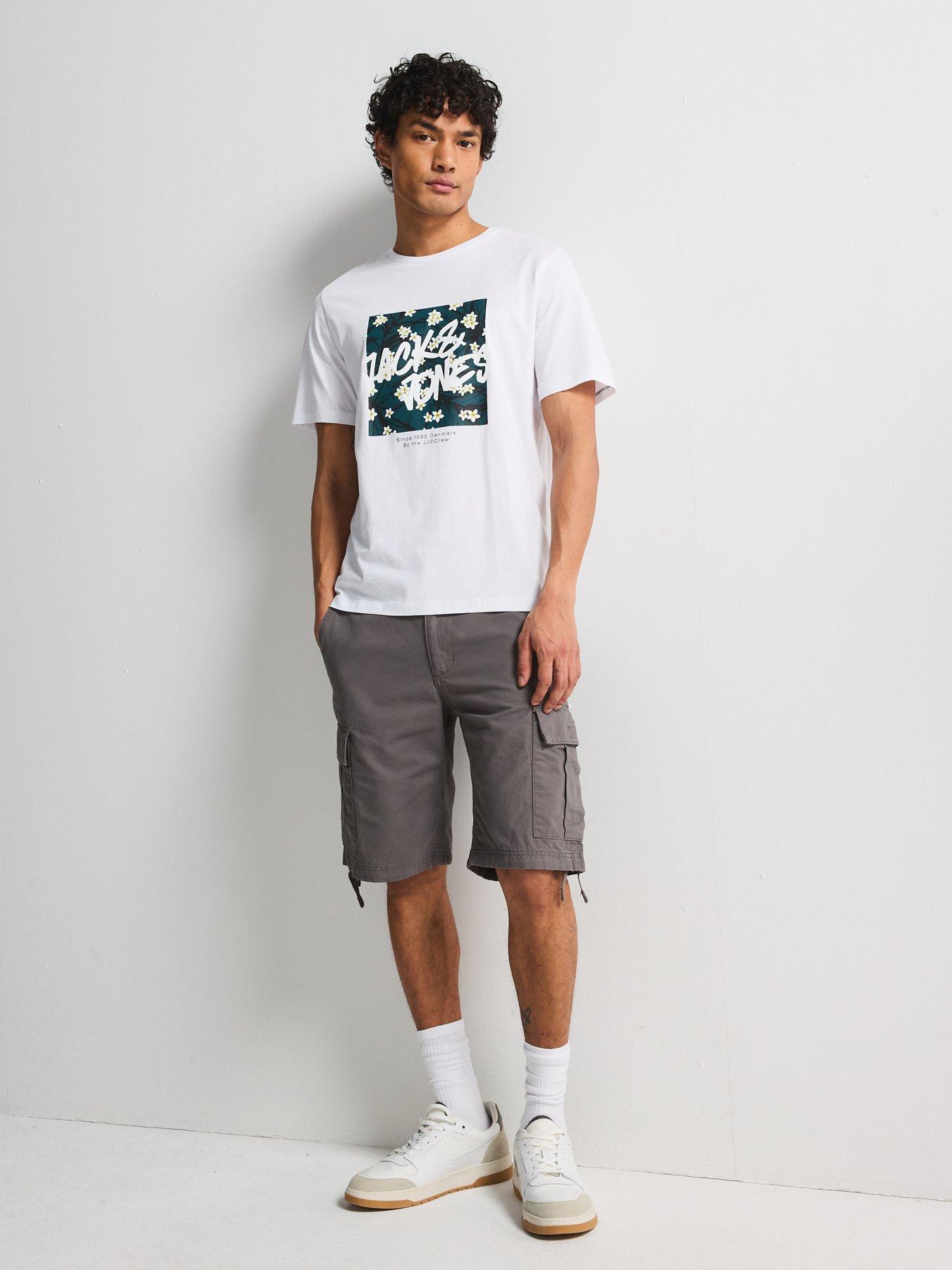 Image 3 of 5 of Jack & Jones Jack &amp; Jones Cole Barkley Cargo Shorts