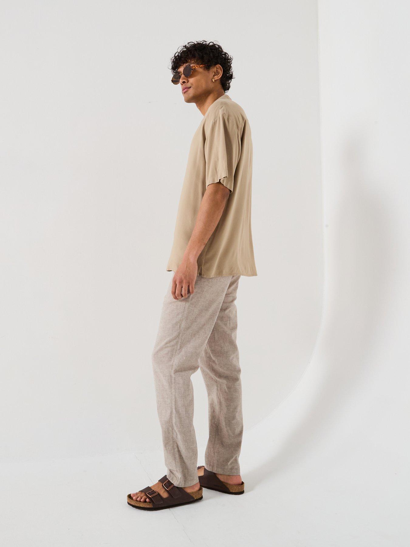 Image 5 of 6 of Jack & Jones Ollie Dave Breeze Chinos - Grey