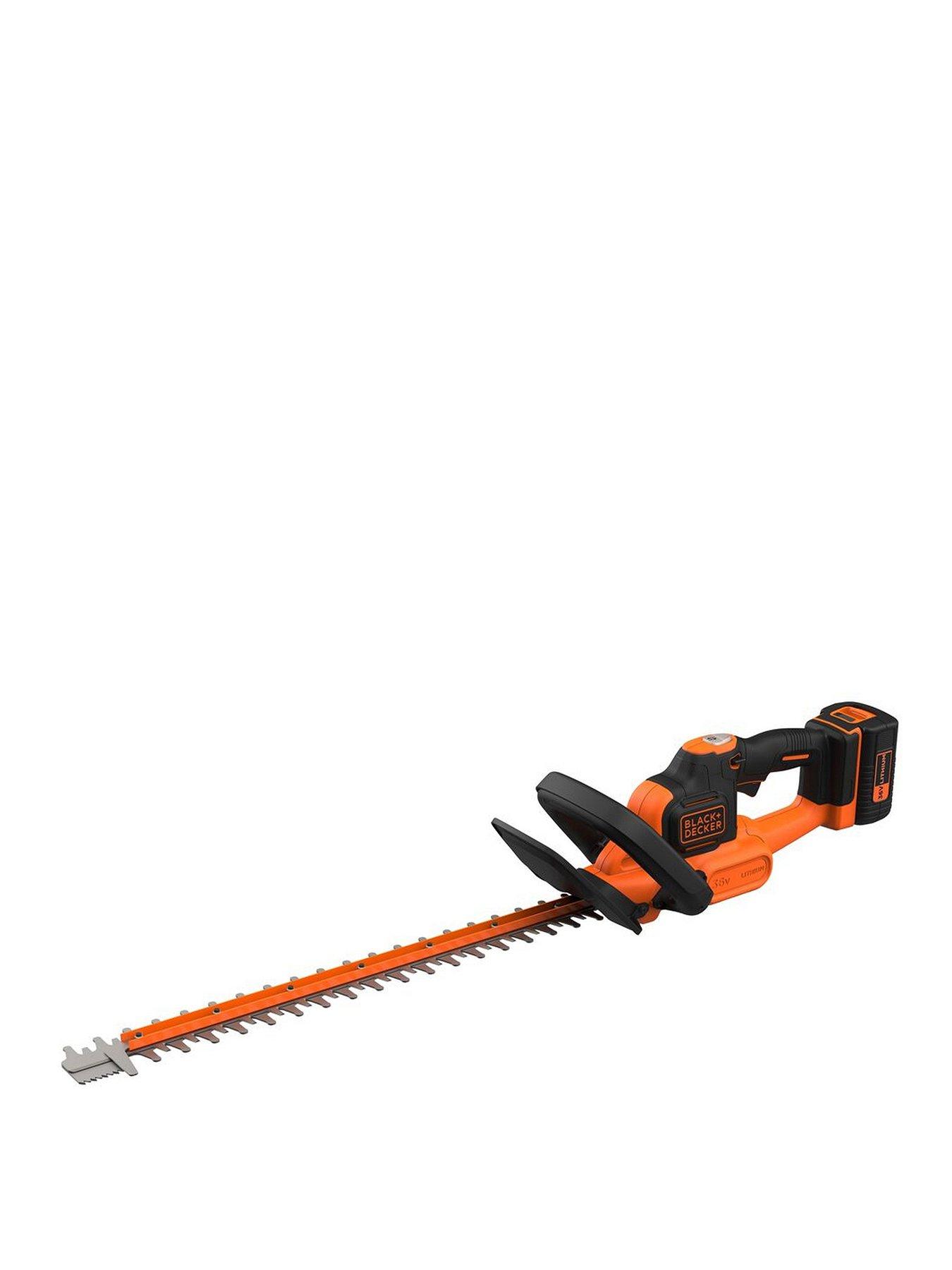 Black & Decker 36V 2.0Ah 55cm Hedge Trimmer, 22mm blade gap + Saw blade