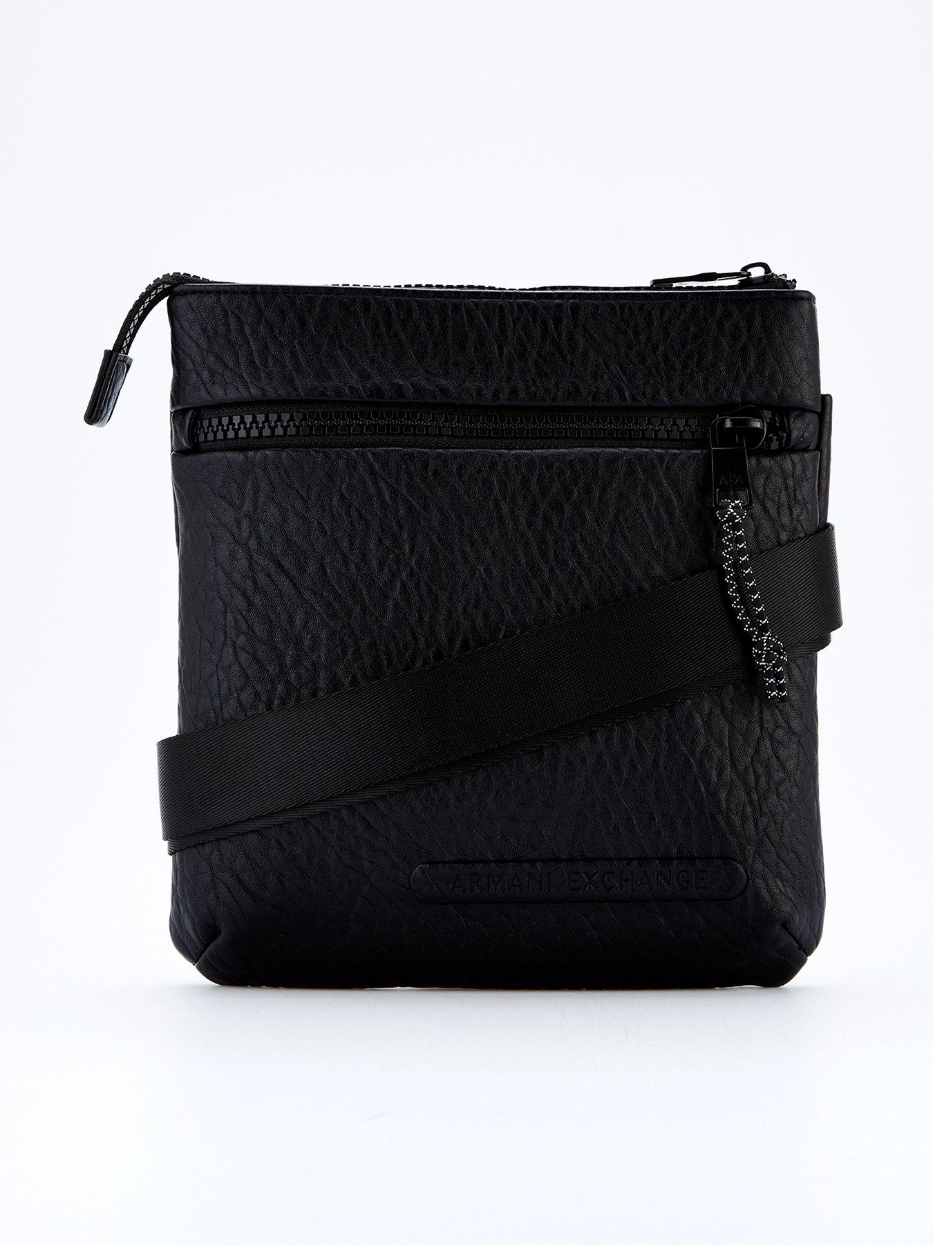 undefined Venice Crossbody Messenger Bag - Black