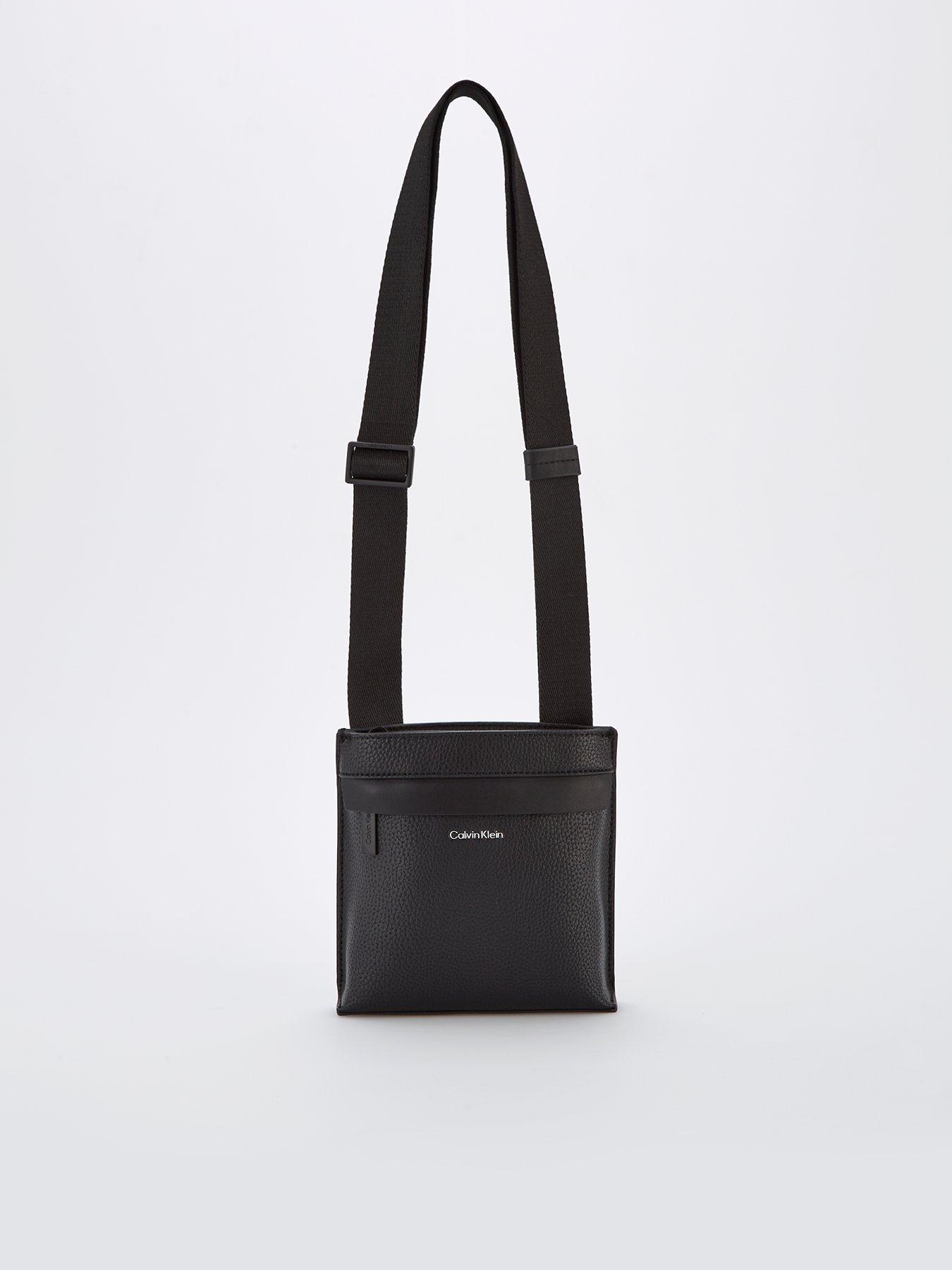 undefined Must Have Leather Messenger Bag - Black