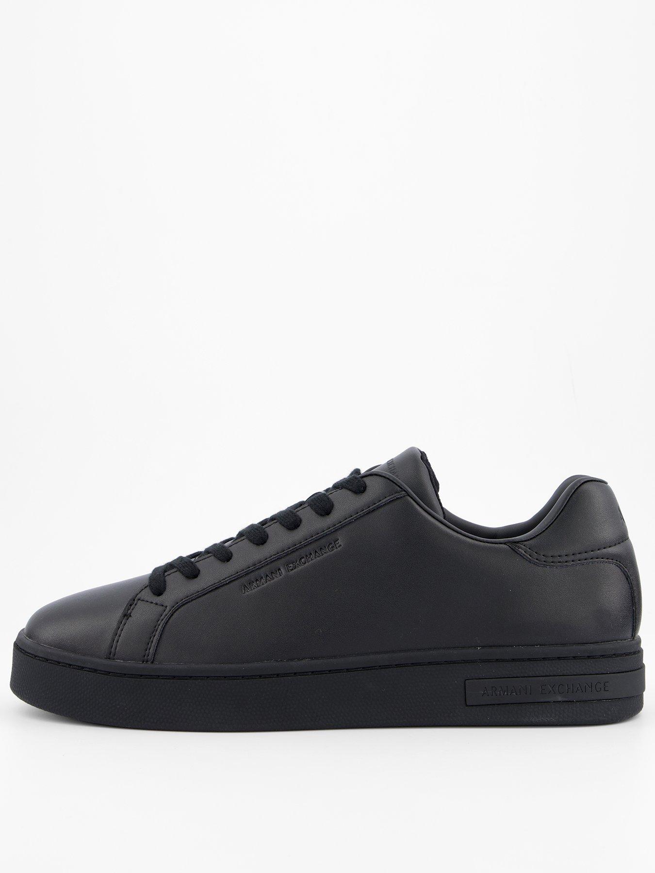 undefined Action Leather Trainer - Black