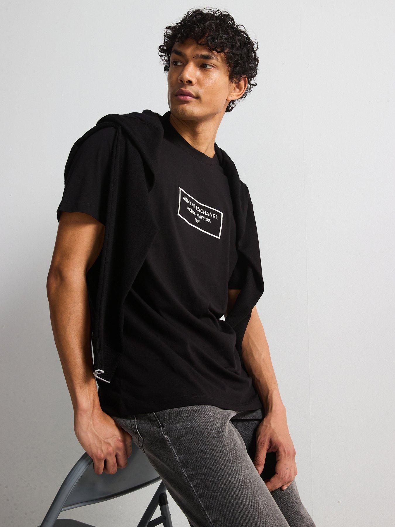 undefined Embroidered Logo T-Shirt - Black